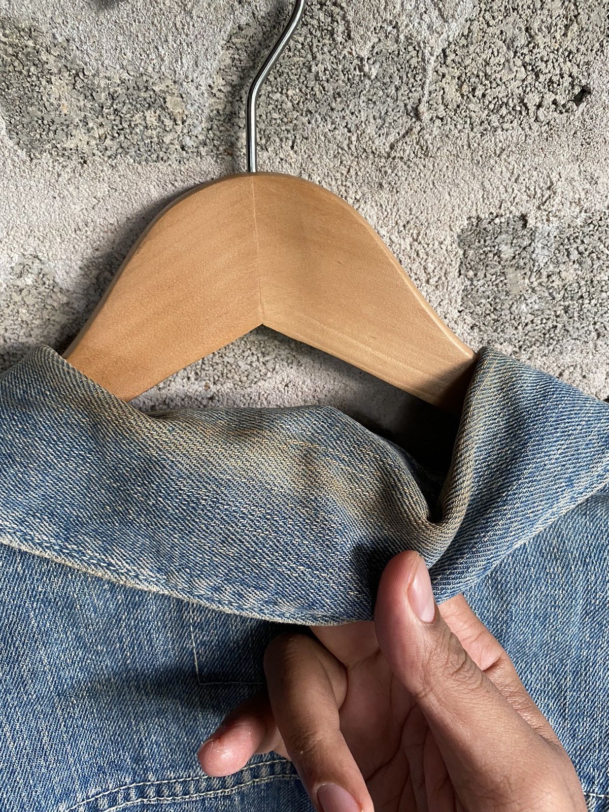 Levi's Vintage Clothing × Vintage Vintage Denim Jacket by Simon Button Levi’s Strauss Size US XL / EU 56 / 4 - 9 Thumbnail