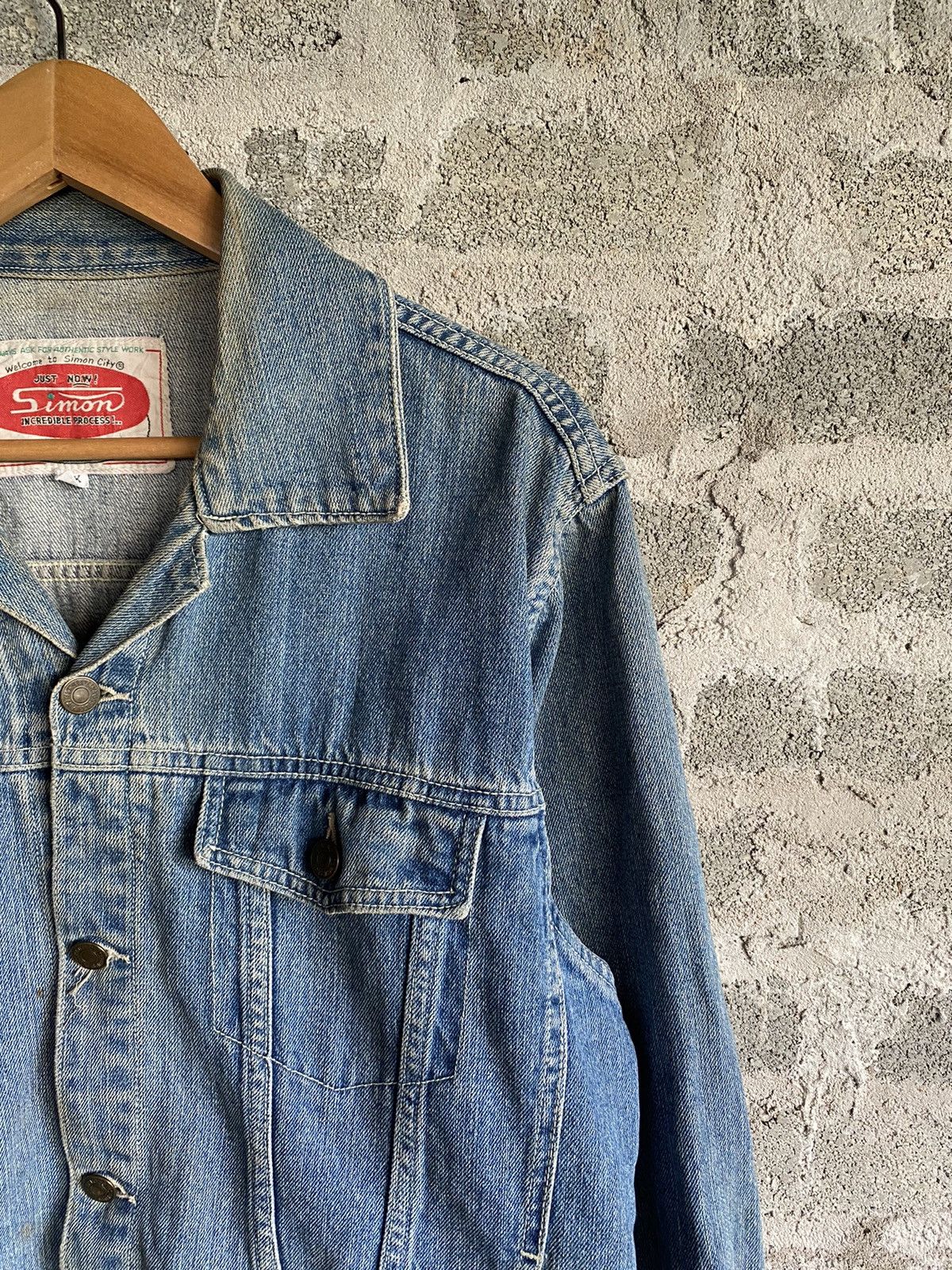 Levi's Vintage Clothing × Vintage Vintage Denim Jacket by Simon Button Levi’s Strauss Size US XL / EU 56 / 4 - 3 Thumbnail