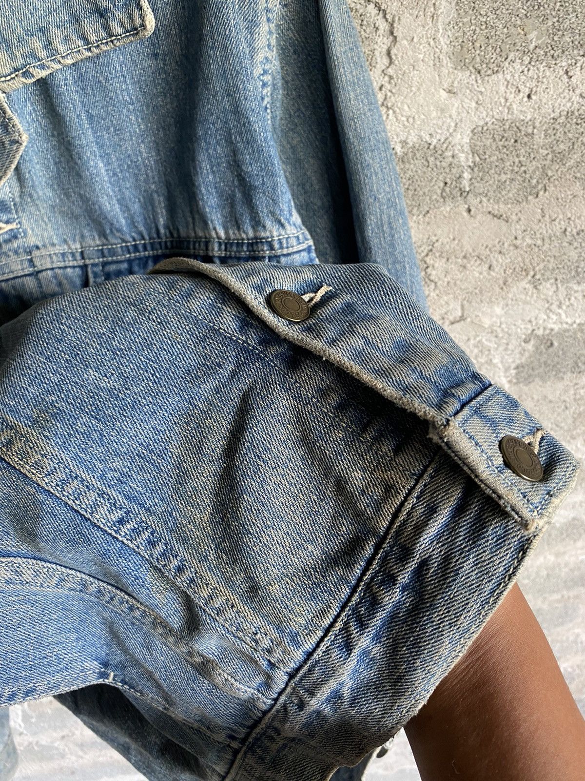 Levi's Vintage Clothing × Vintage Vintage Denim Jacket by Simon Button Levi’s Strauss Size US XL / EU 56 / 4 - 16 Thumbnail