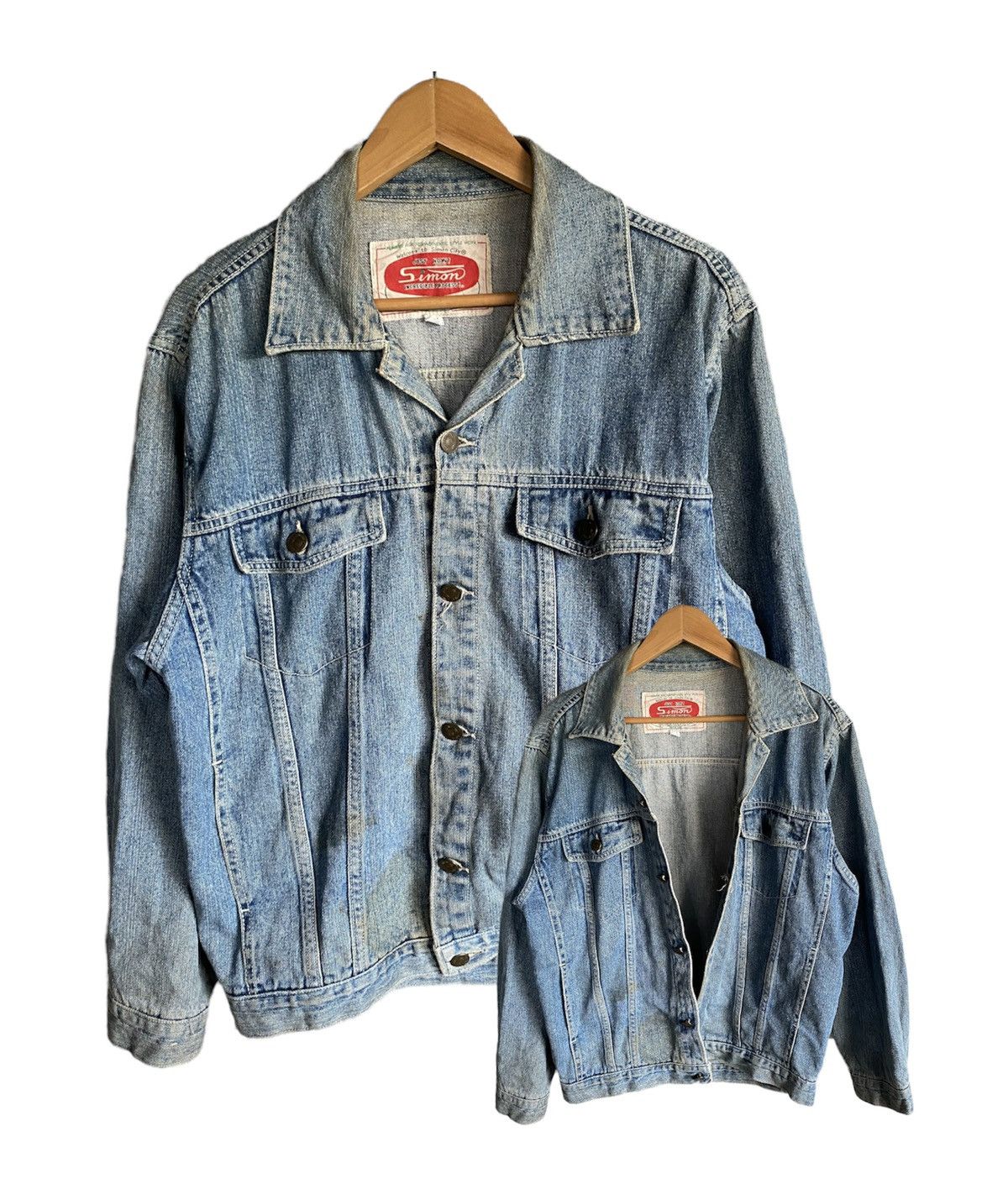 Levi's Vintage Clothing × Vintage Vintage Denim Jacket by Simon Button Levi’s Strauss Size US XL / EU 56 / 4 - 1 Thumbnail