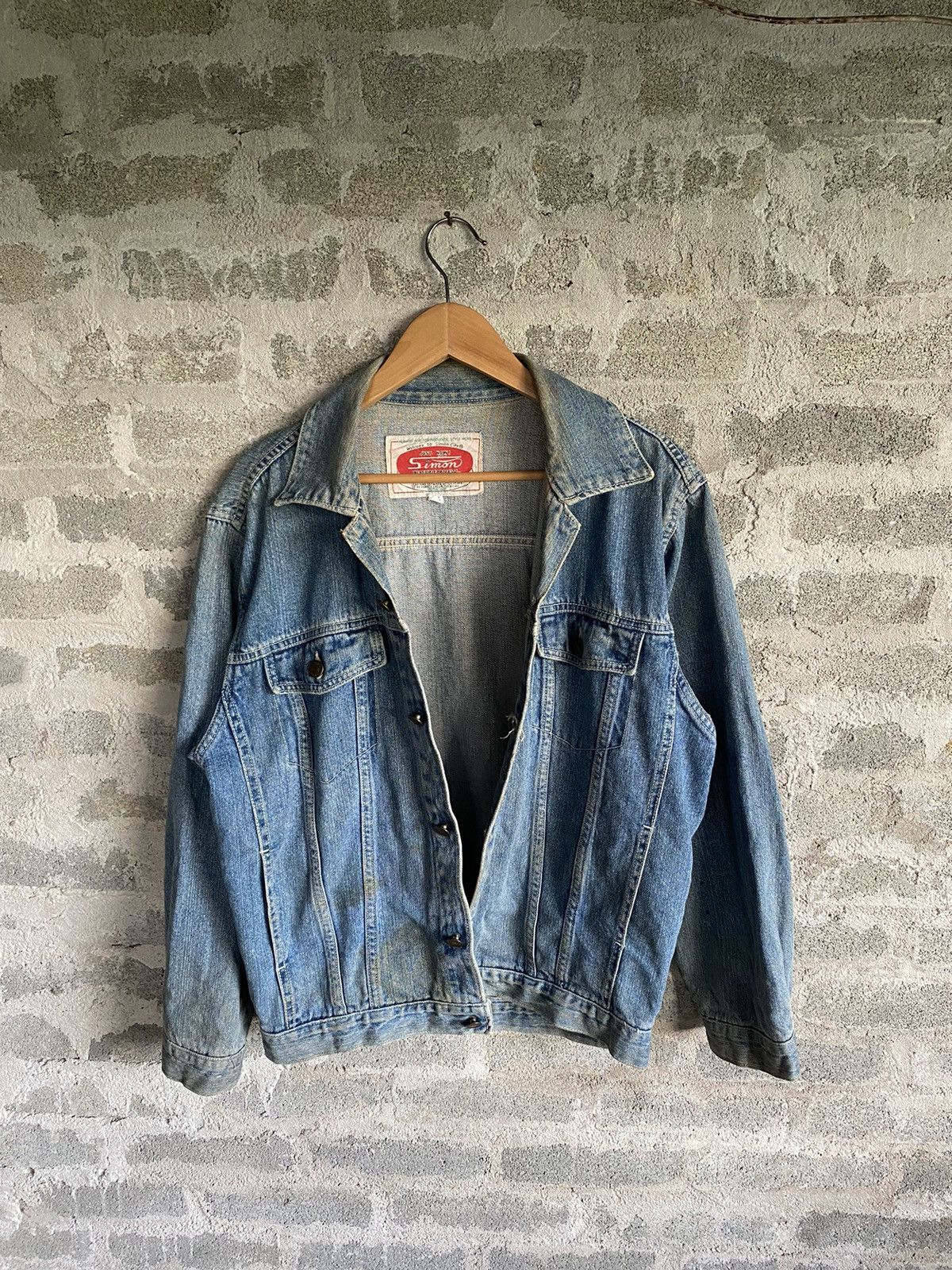 Levi's Vintage Clothing × Vintage Vintage Denim Jacket by Simon Button Levi’s Strauss Size US XL / EU 56 / 4 - 11 Thumbnail