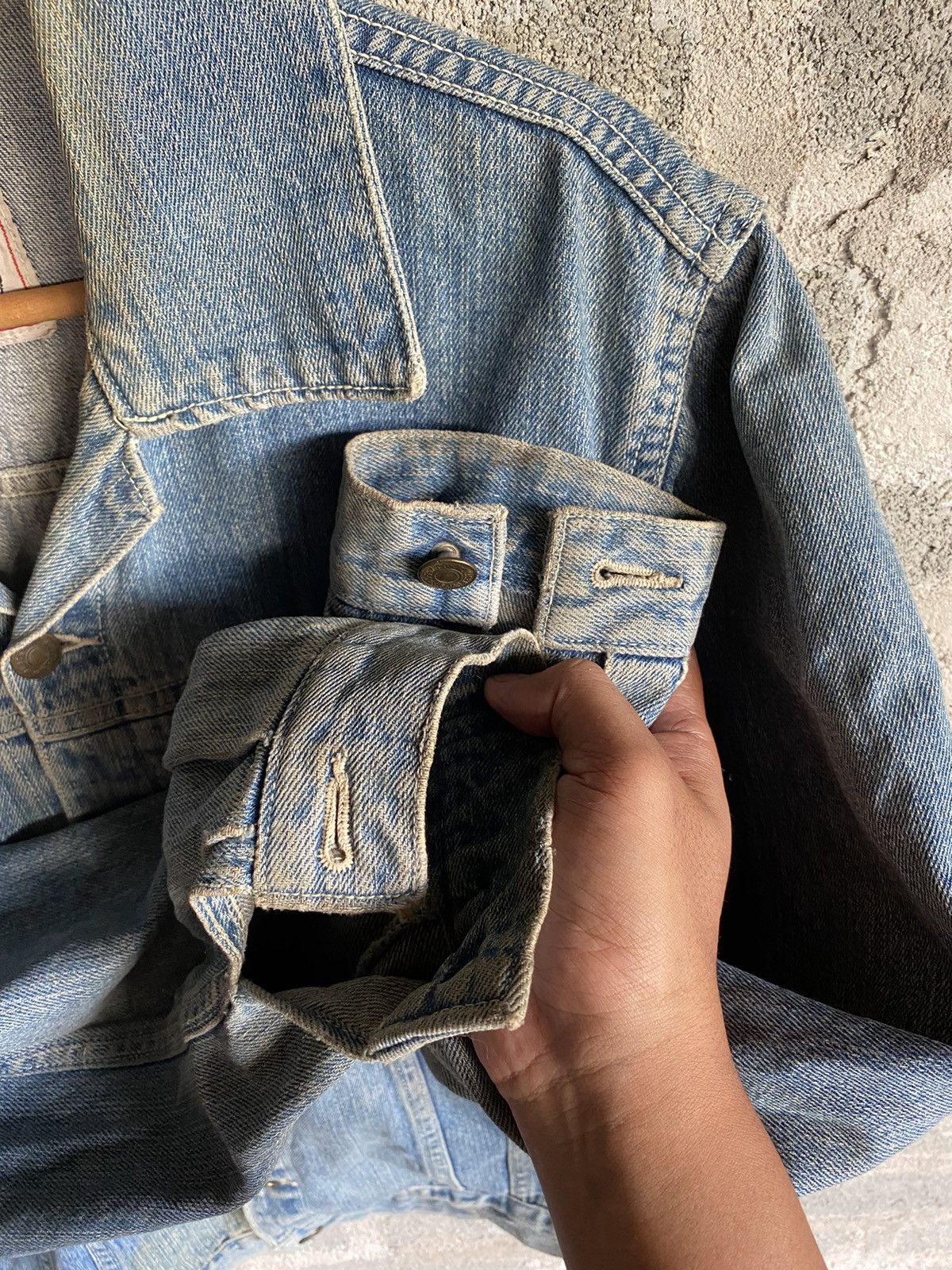 Levi's Vintage Clothing × Vintage Vintage Denim Jacket by Simon Button Levi’s Strauss Size US XL / EU 56 / 4 - 5 Thumbnail