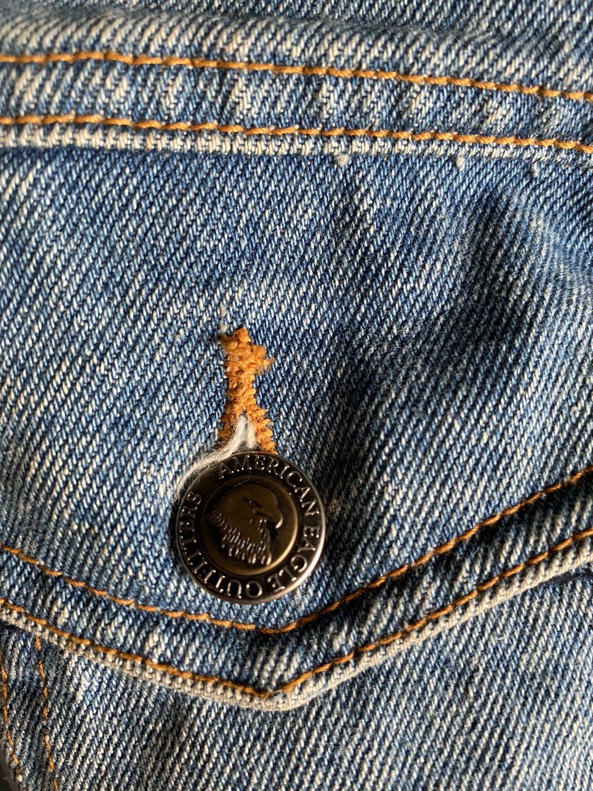 American Eagle Outfitters Vintage Button Up American Eagle Denim Jacket Size US M / EU 48-50 / 2 - 13 Thumbnail