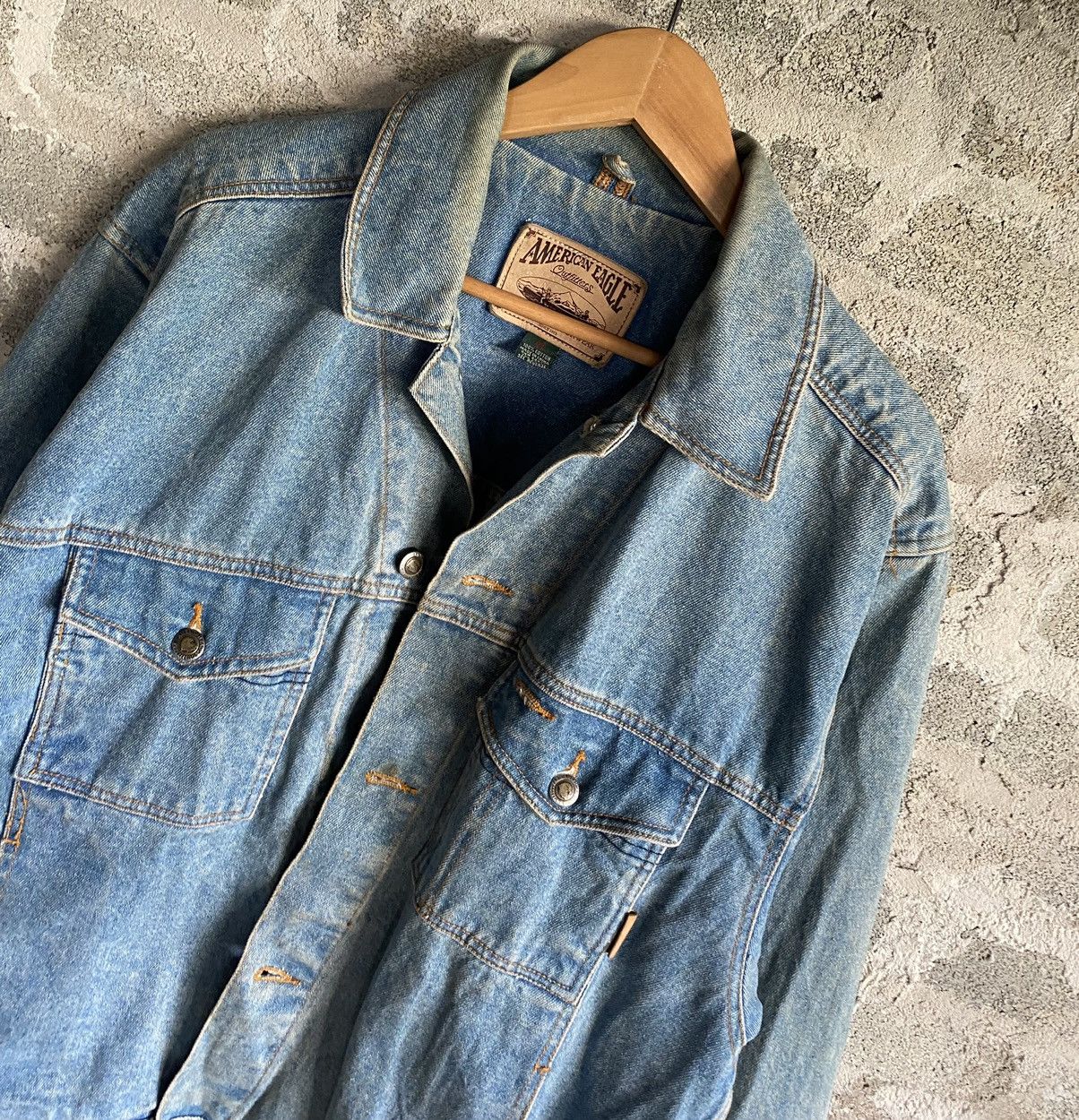 American Eagle Outfitters Vintage Button Up American Eagle Denim Jacket Size US M / EU 48-50 / 2 - 9 Thumbnail