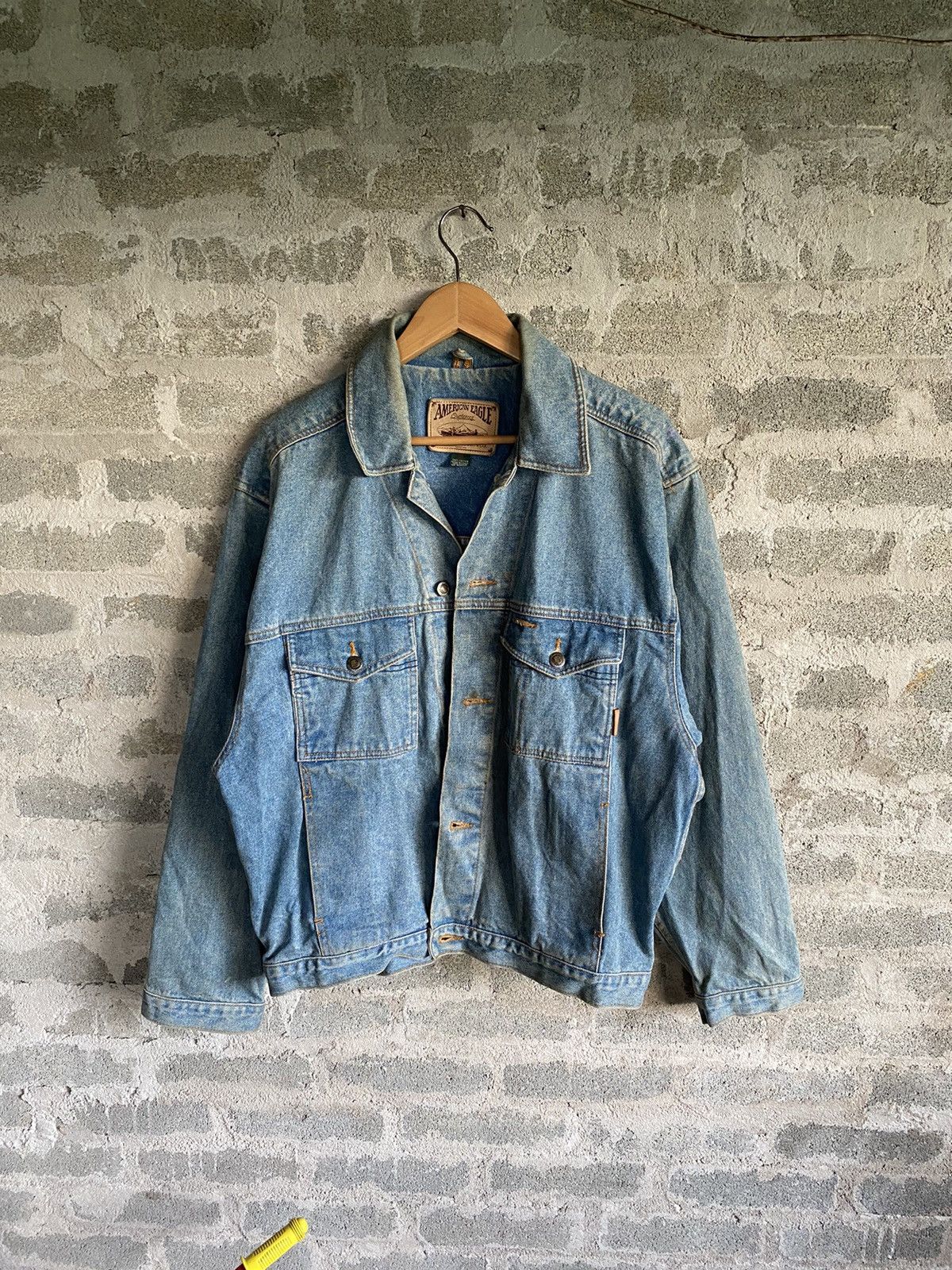 American Eagle Outfitters Vintage Button Up American Eagle Denim Jacket Size US M / EU 48-50 / 2 - 6 Thumbnail