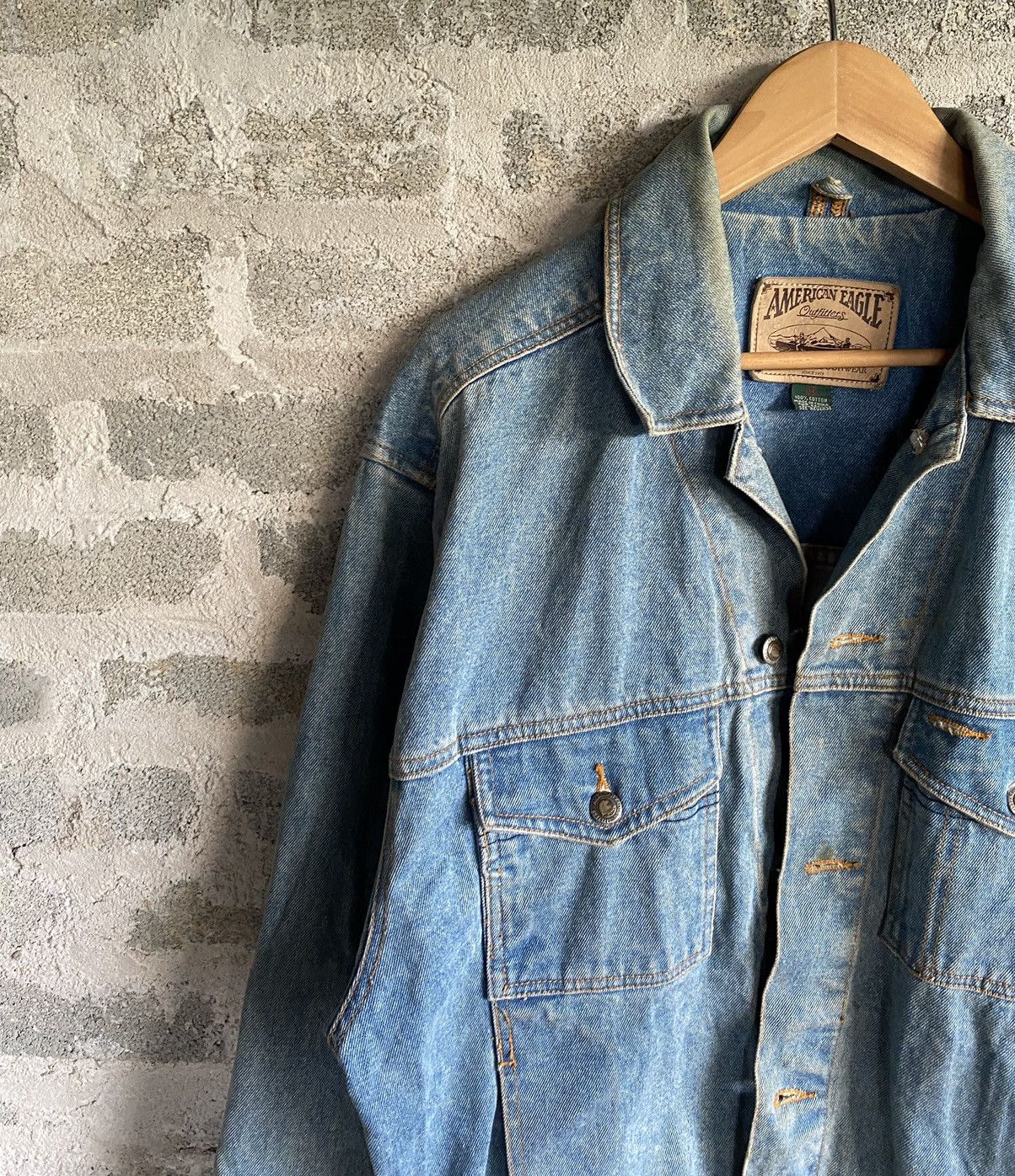 American Eagle Outfitters Vintage Button Up American Eagle Denim Jacket Size US M / EU 48-50 / 2 - 11 Thumbnail
