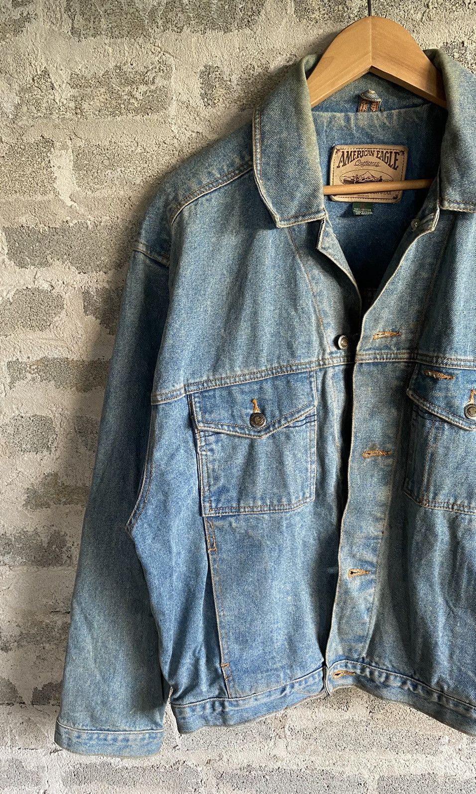 American Eagle Outfitters Vintage Button Up American Eagle Denim Jacket Size US M / EU 48-50 / 2 - 8 Thumbnail