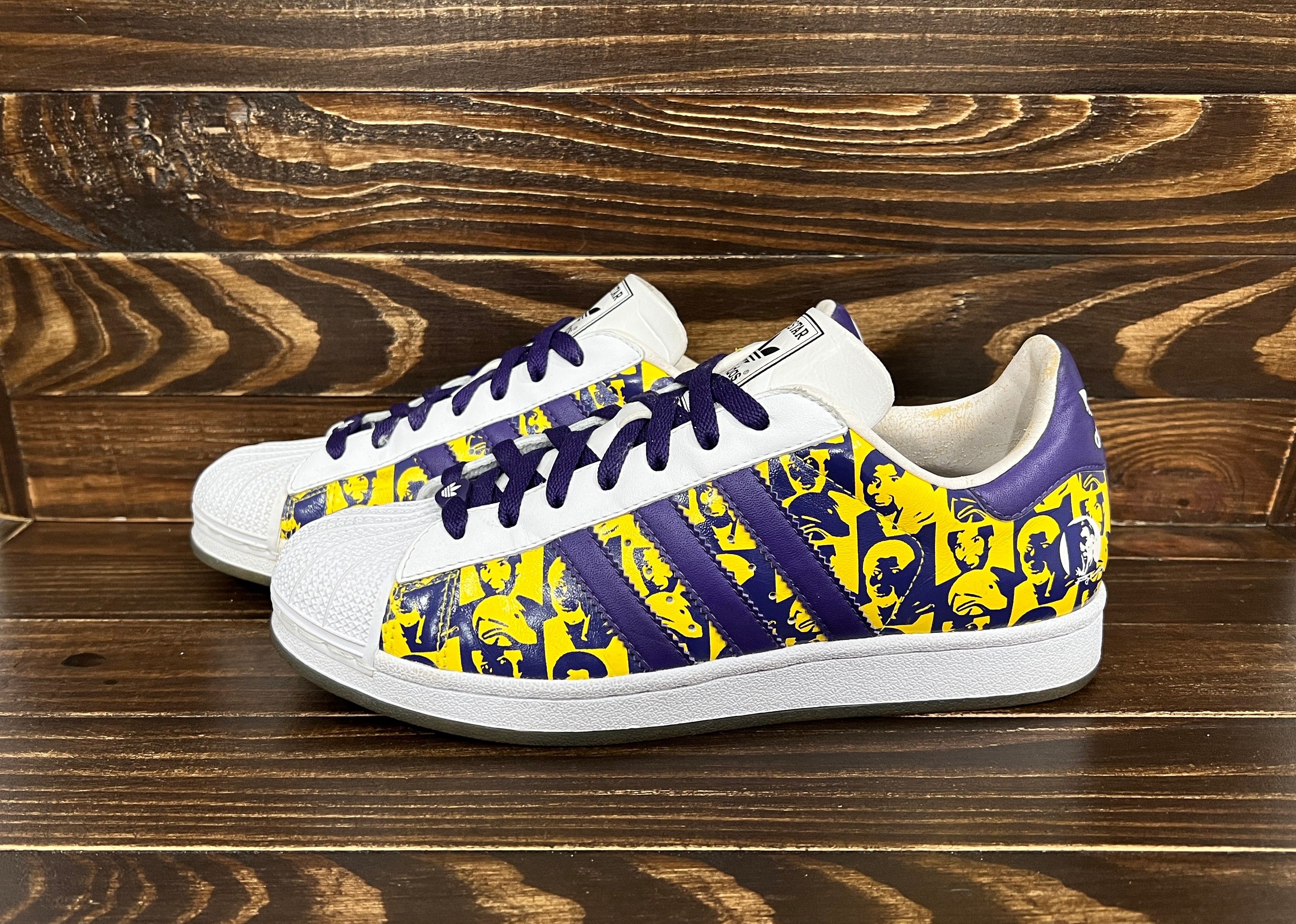 Adidas Vintage Adidas SUPERSTAR 1 EXPRESS Andy Warhol Sneakers Rare Size US 8 / EU 41 - 5 Thumbnail