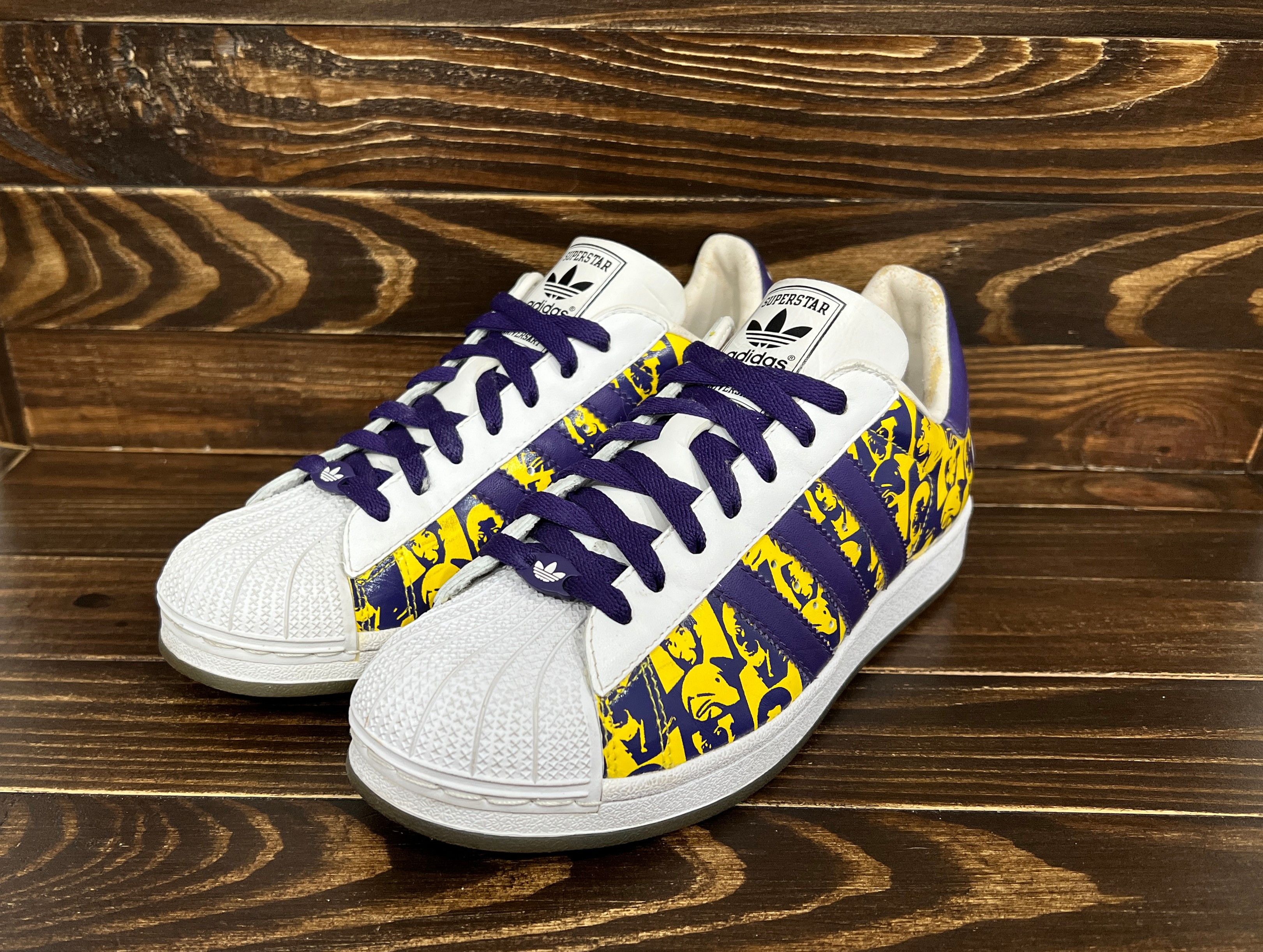 Adidas Vintage Adidas SUPERSTAR 1 EXPRESS Andy Warhol Sneakers Rare Size US 8 / EU 41 - 16 Thumbnail