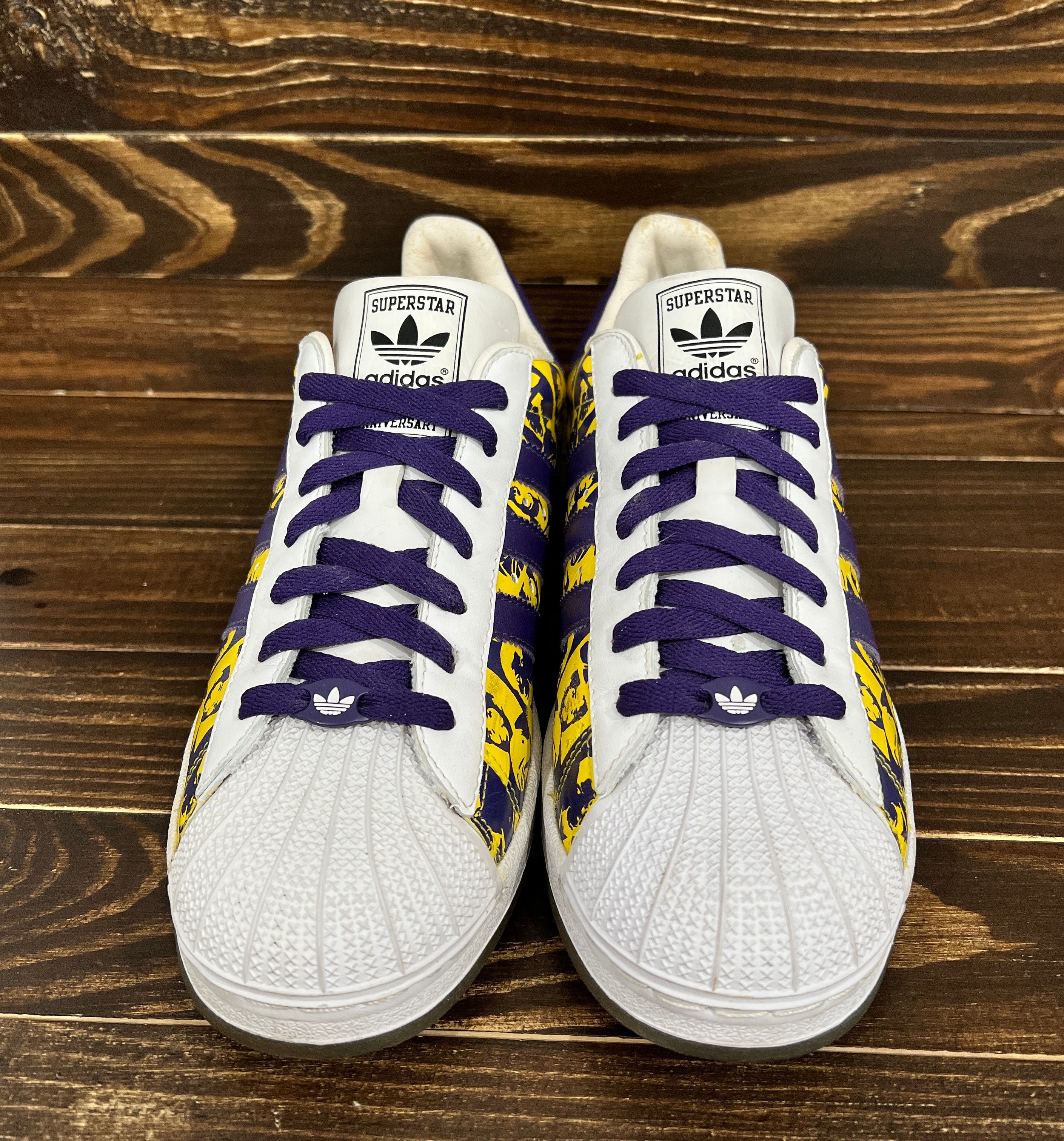 Adidas Vintage Adidas SUPERSTAR 1 EXPRESS Andy Warhol Sneakers Rare Size US 8 / EU 41 - 3 Thumbnail