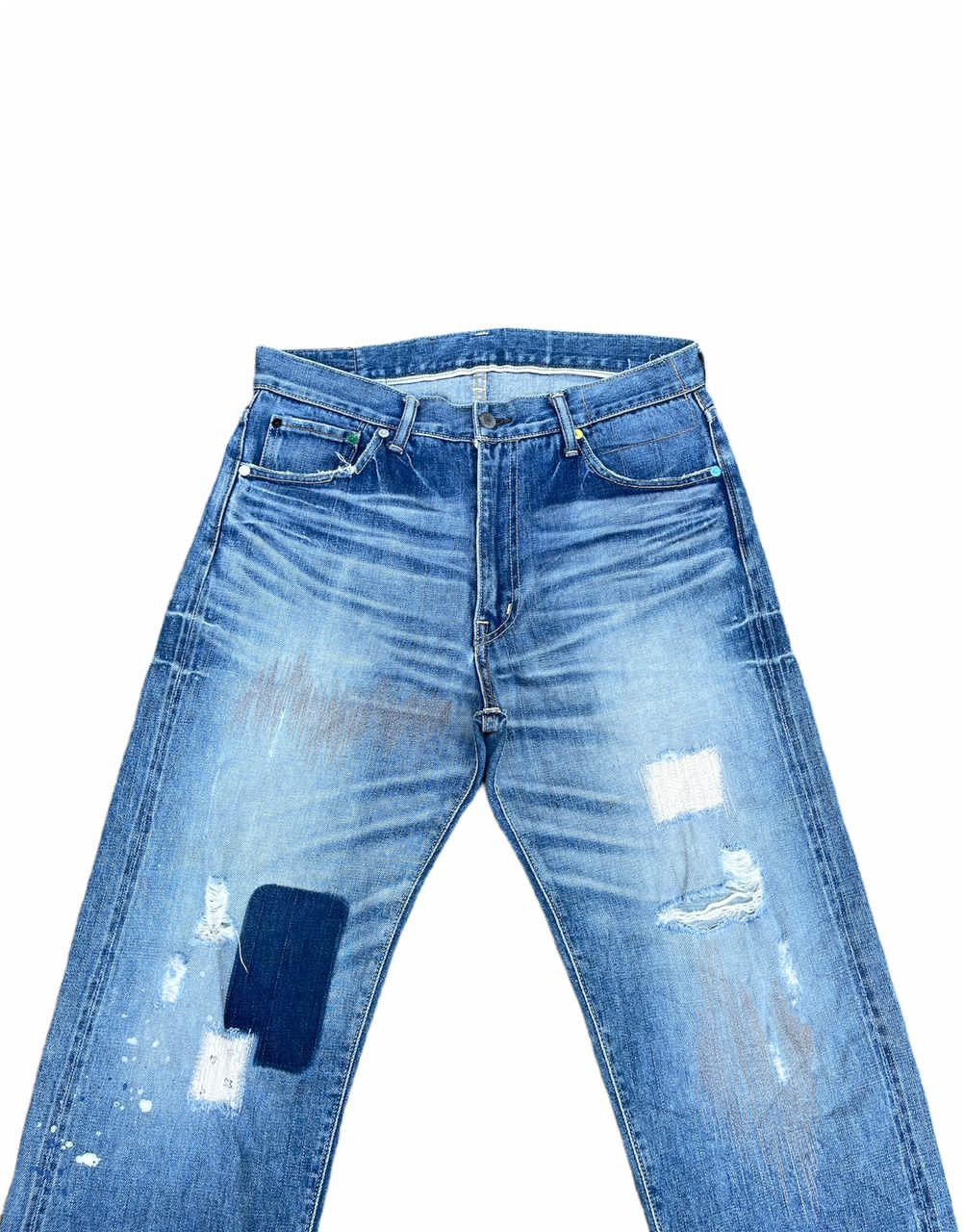 Designer × Japanese Brand × Visvim Visvim Fluxus Denim Size US 34 / EU 50 - 3 Thumbnail