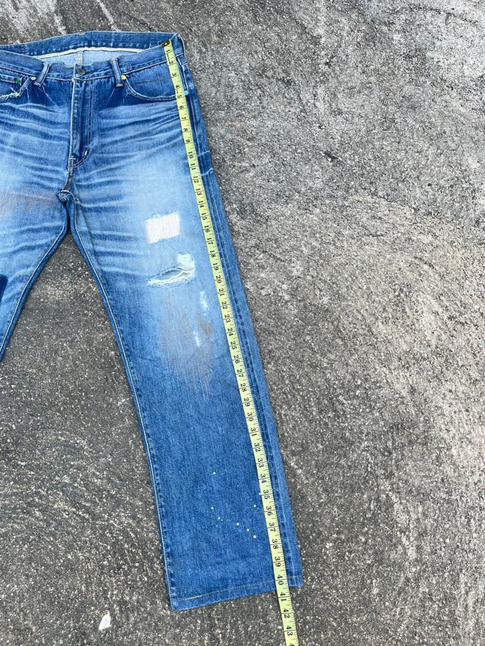 Designer × Japanese Brand × Visvim Visvim Fluxus Denim Size US 34 / EU 50 - 22 Thumbnail