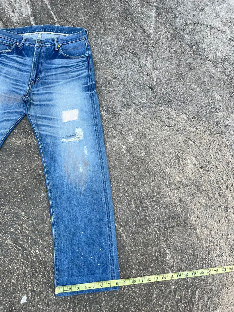 Designer × Japanese Brand × Visvim Visvim Fluxus Denim Size US 34 / EU 50 - 25 Thumbnail