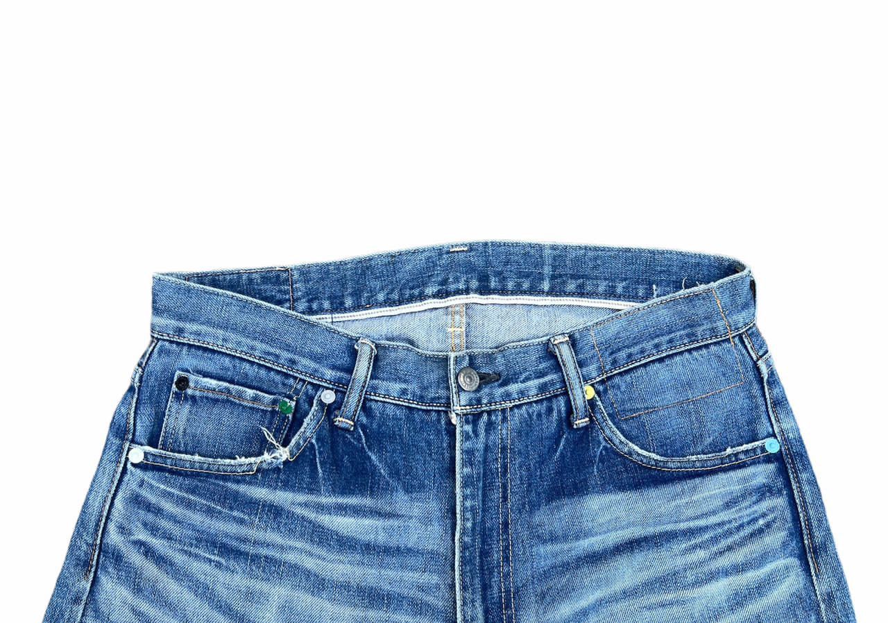 Designer × Japanese Brand × Visvim Visvim Fluxus Denim Size US 34 / EU 50 - 10 Thumbnail