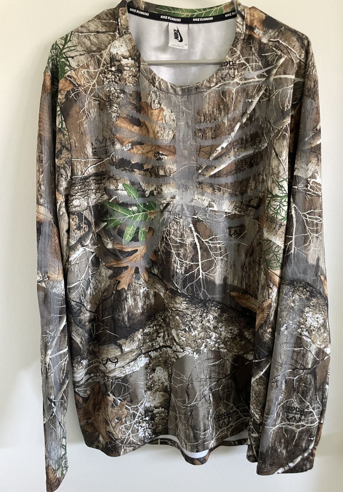 Nike NikeLab NRG Skeleton Top Camo LS Shirt Realtree Men's