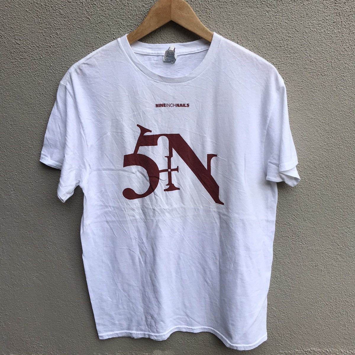 Band Tees NINE INCH NAILS band tee y2k Size US M / EU 48-50 / 2 - 2 Thumbnail