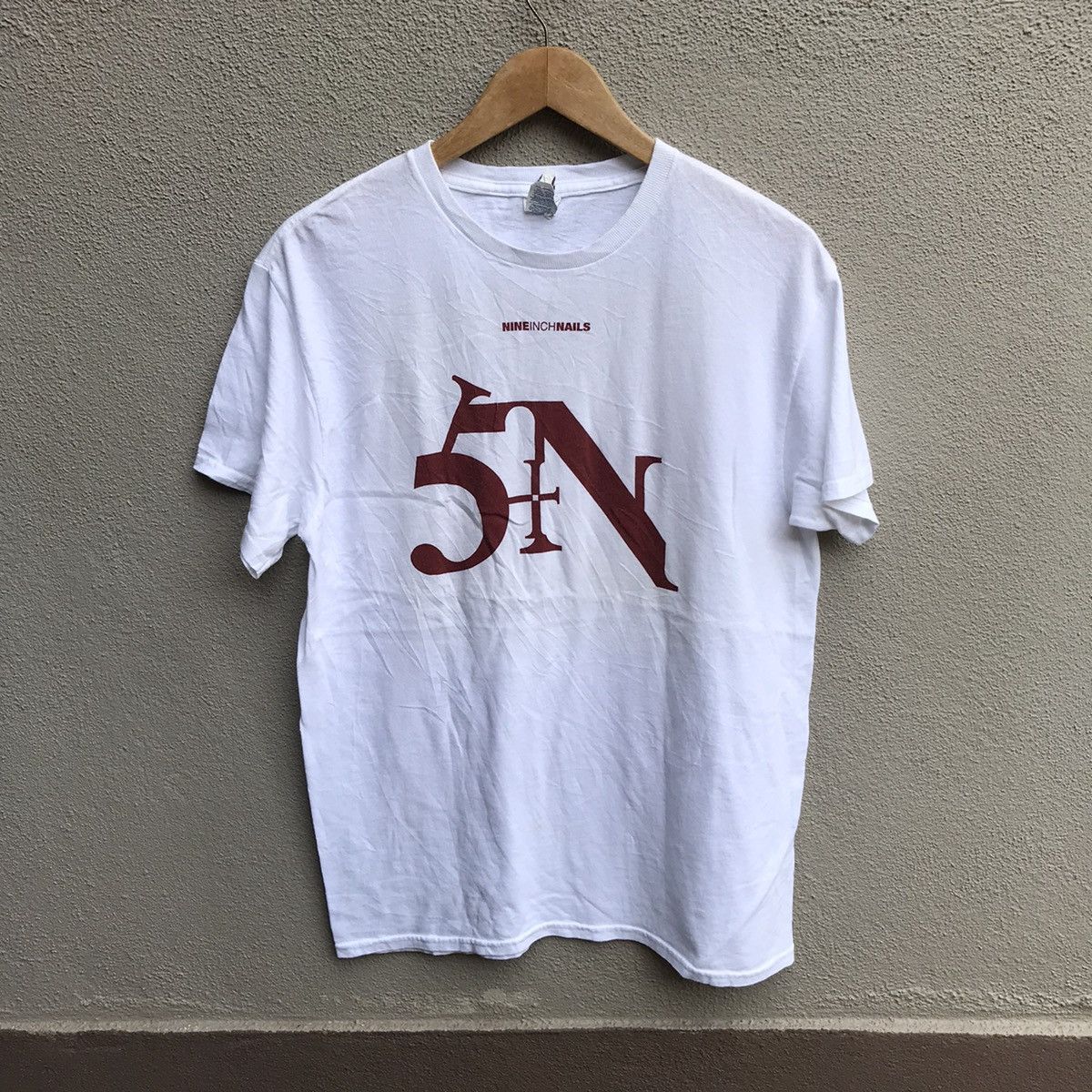 Band Tees NINE INCH NAILS band tee y2k Size US M / EU 48-50 / 2 - 1 Thumbnail