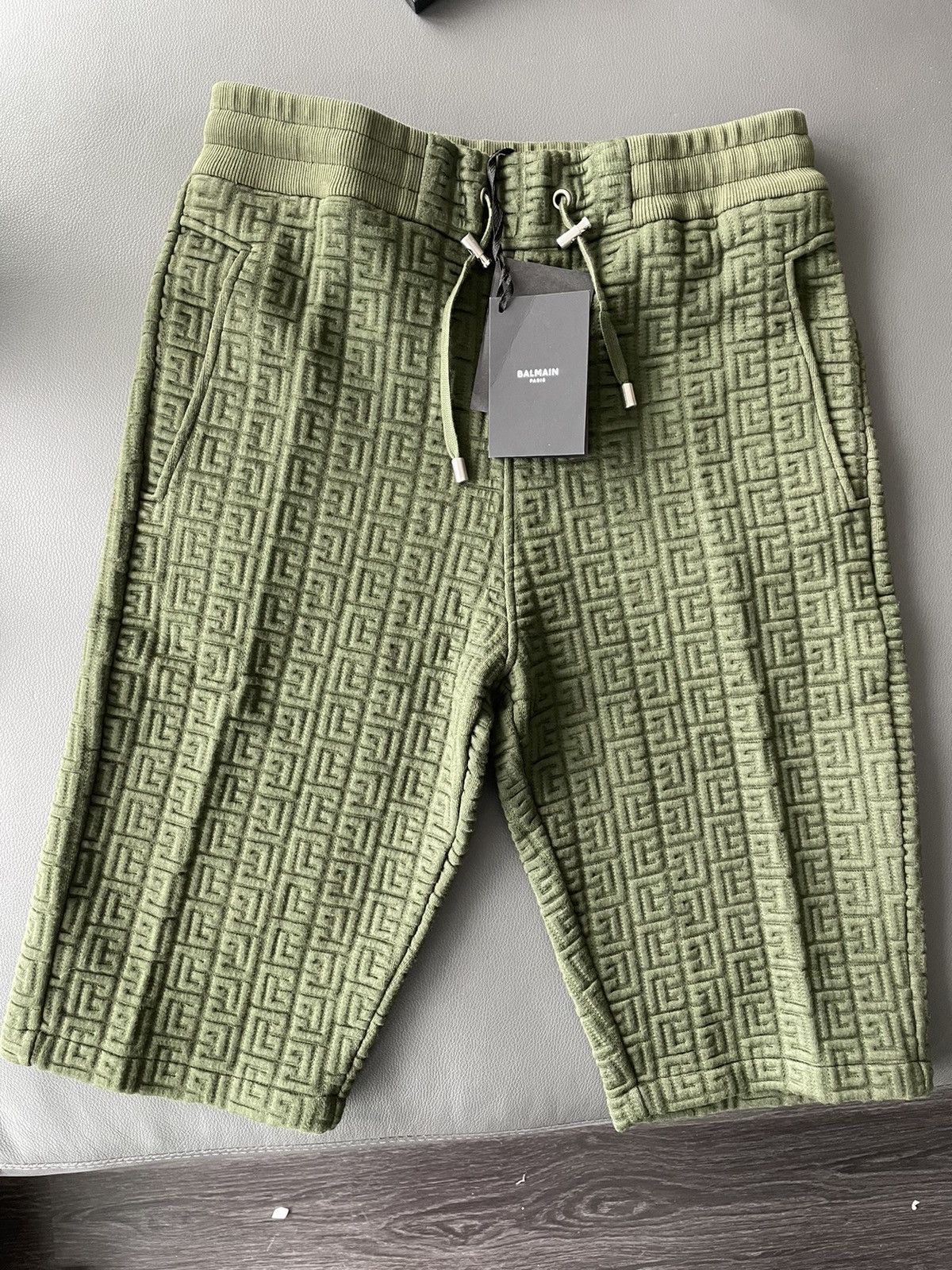 Balmain Rare Brand New Limited Edition Super Runway Logo Shorts Size US 30 / EU 46 - 3 Thumbnail