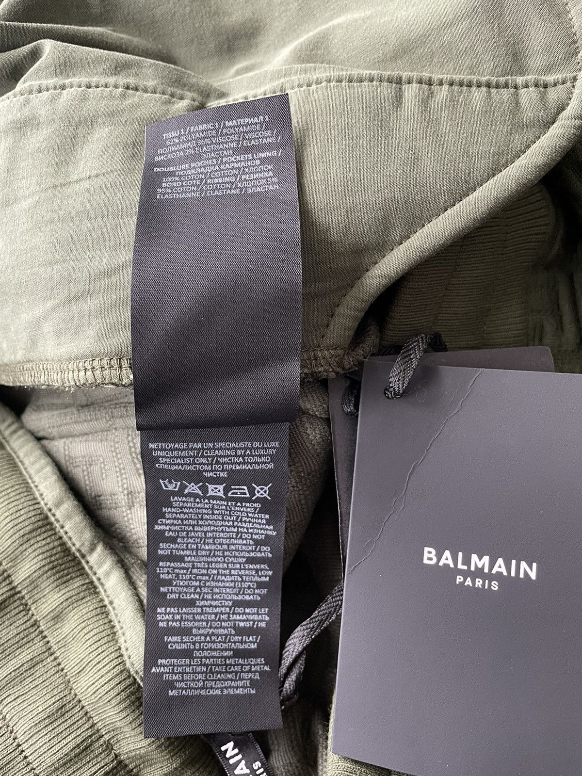 Balmain Rare Brand New Limited Edition Super Runway Logo Shorts Size US 30 / EU 46 - 12 Thumbnail