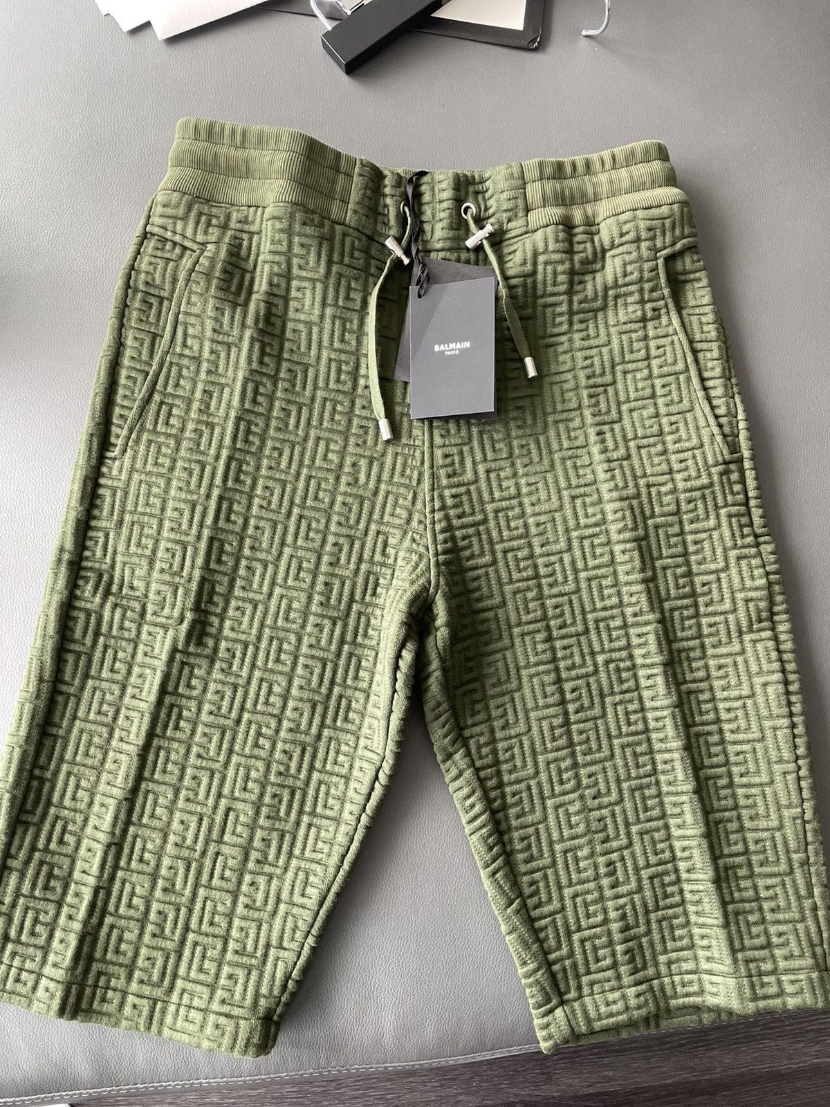 Balmain Rare Brand New Limited Edition Super Runway Logo Shorts Size US 30 / EU 46 - 24 Thumbnail