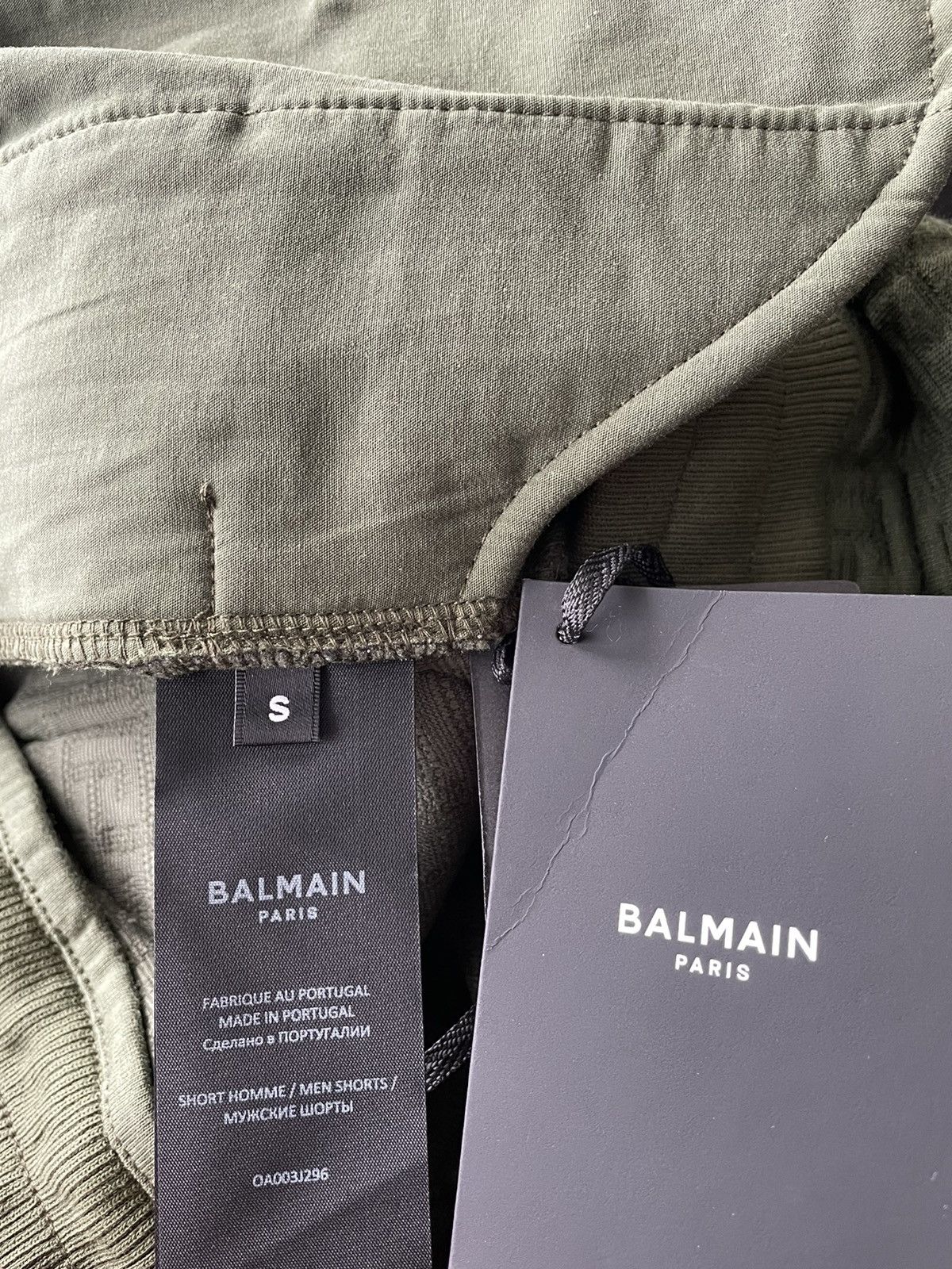 Balmain Rare Brand New Limited Edition Super Runway Logo Shorts Size US 30 / EU 46 - 10 Thumbnail