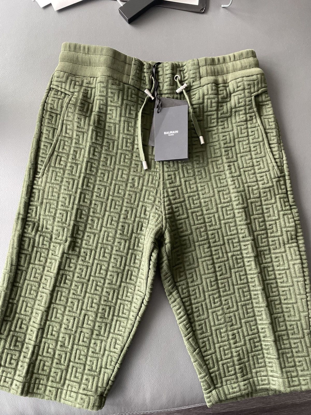 Balmain Rare Brand New Limited Edition Super Runway Logo Shorts Size US 30 / EU 46 - 16 Thumbnail