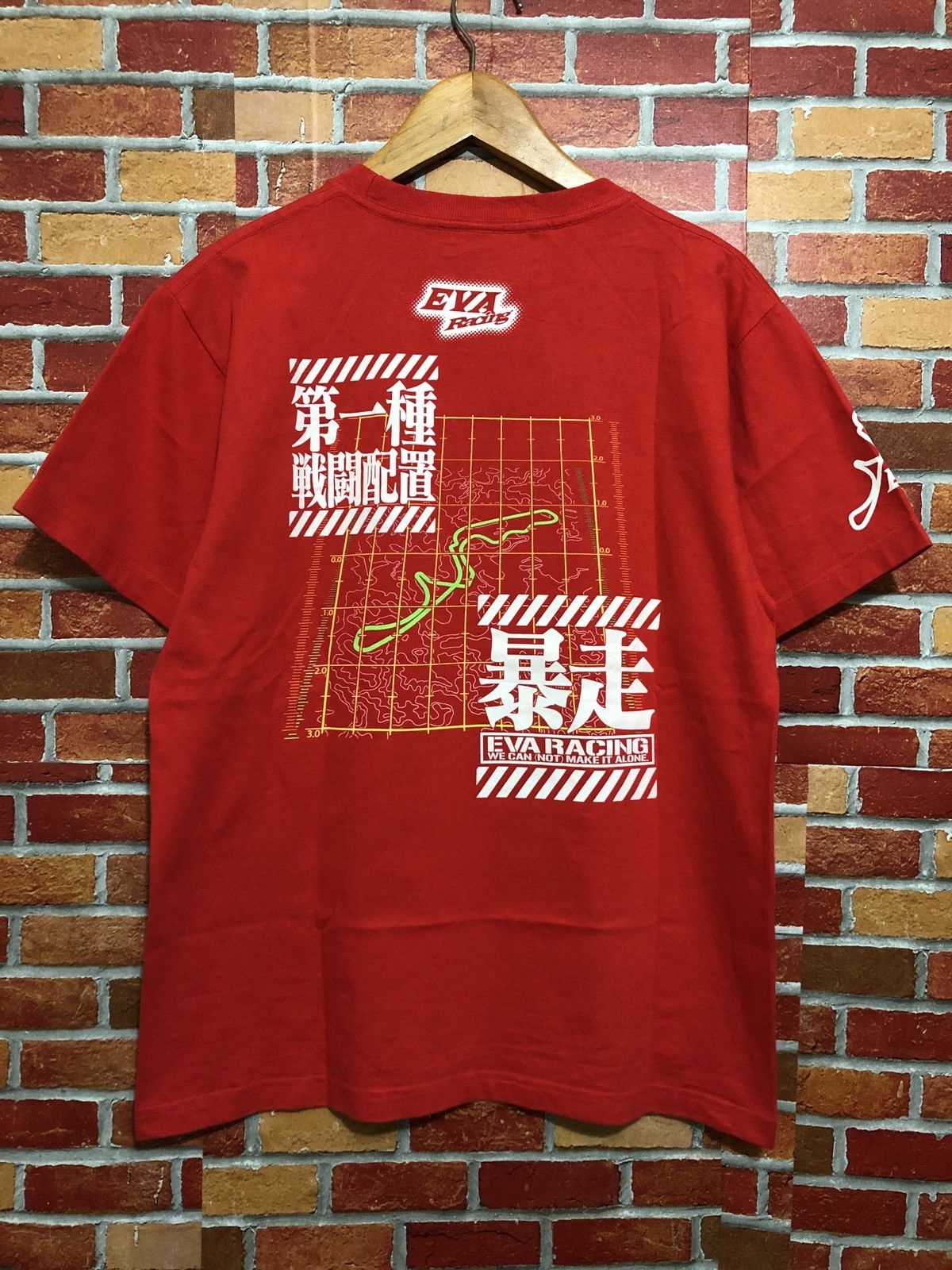 Anime Evangelion Eva Racing T-Shirt Size US M / EU 48-50 / 2 - 4 Thumbnail