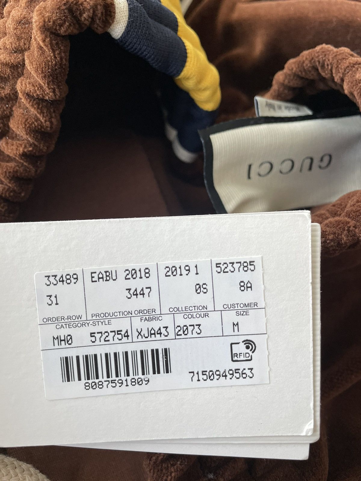 Gucci $2k Value Brand New Runway Velvet Gucci Logo Jogger Pant Size US 32 / EU 48 - 11 Thumbnail
