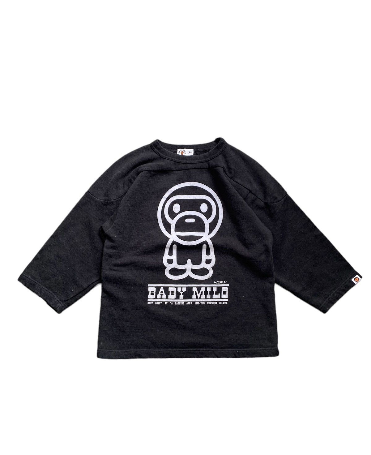 Bape 2004 iconic Bape baby Milo Mamma 3/4 sleeve Size US S / EU 44-46 / 1 - 1 Thumbnail