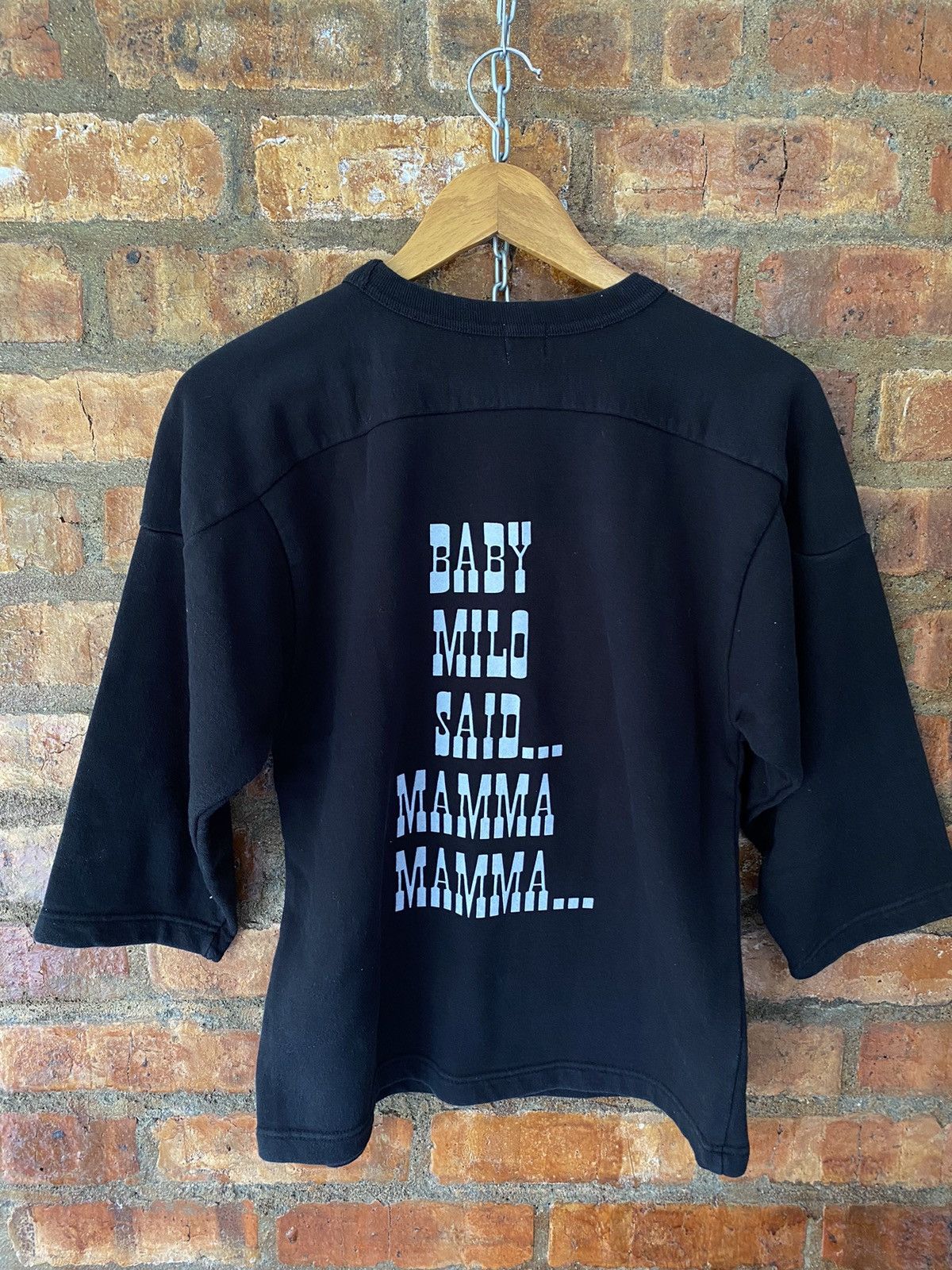 Bape 2004 iconic Bape baby Milo Mamma 3/4 sleeve Size US S / EU 44-46 / 1 - 9 Thumbnail