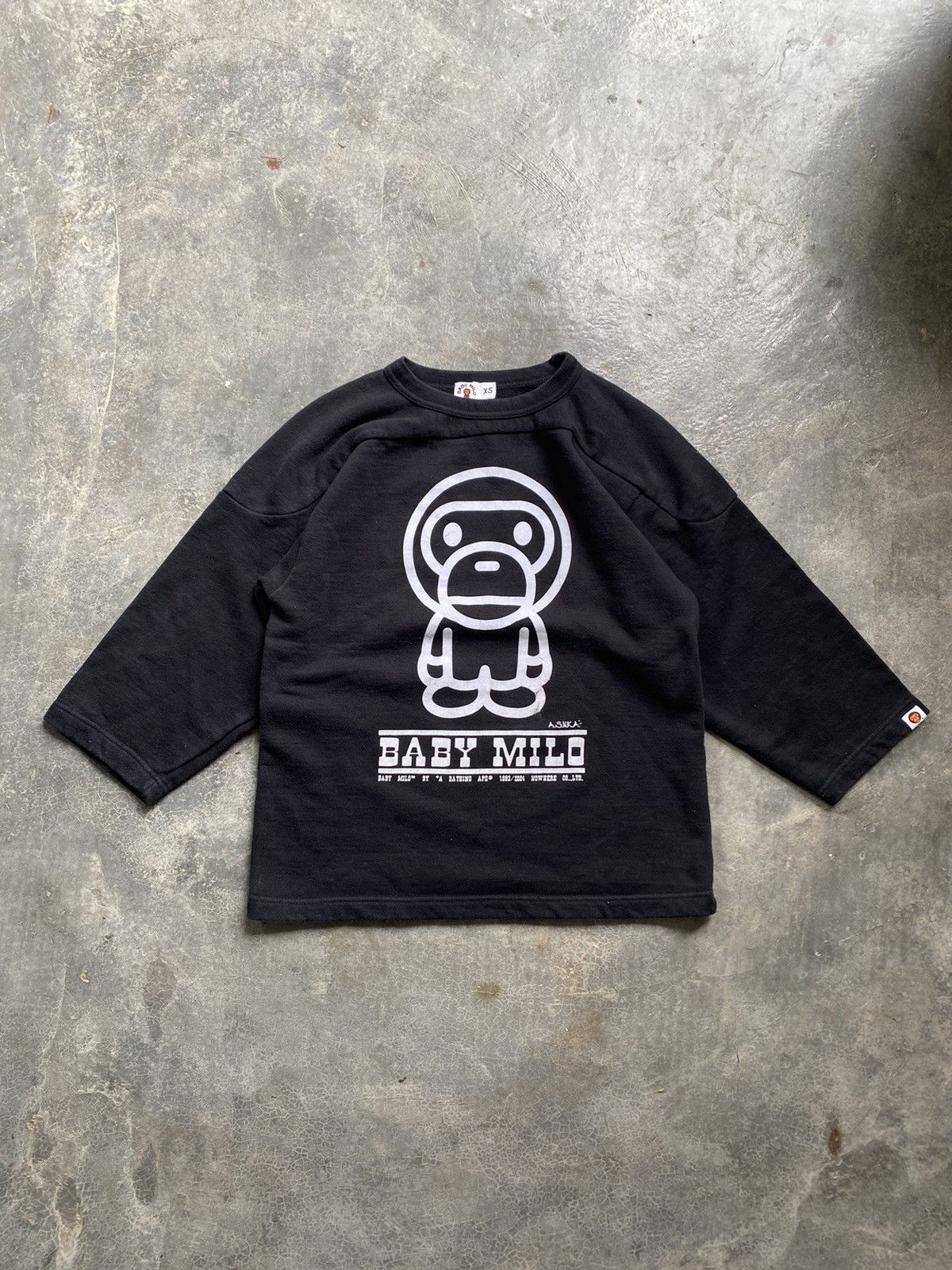 Bape 2004 iconic Bape baby Milo Mamma 3/4 sleeve Size US S / EU 44-46 / 1 - 3 Thumbnail