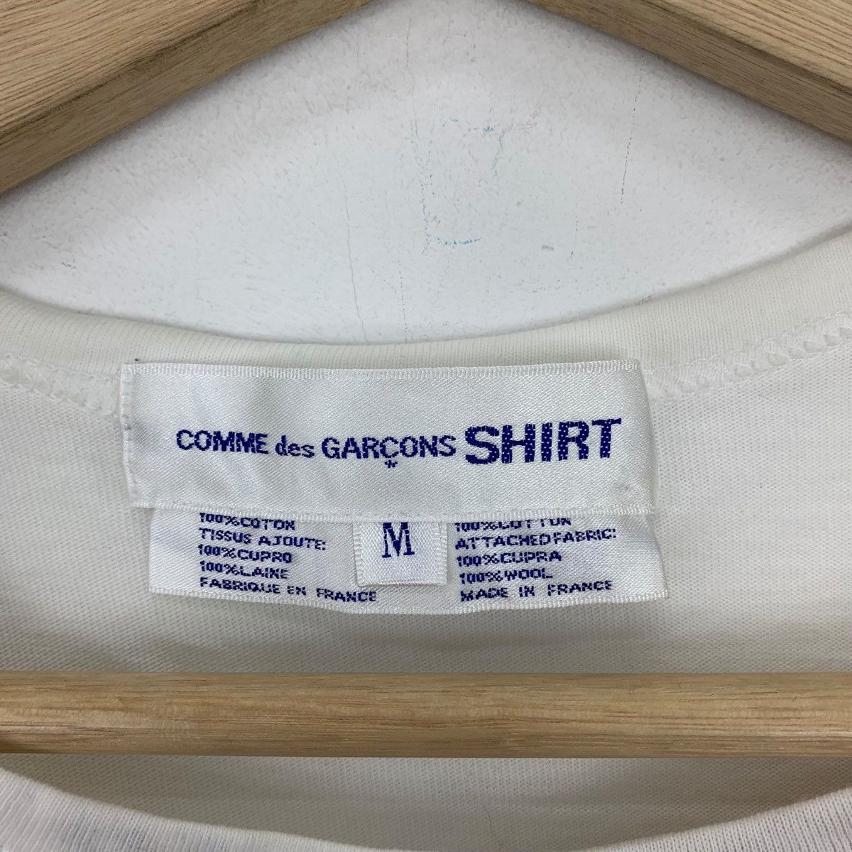 Comme des Garcons × Japanese Brand COMME des GARCONS shirt stack patchwork design Size US M / EU 48-50 / 2 - 8 Thumbnail