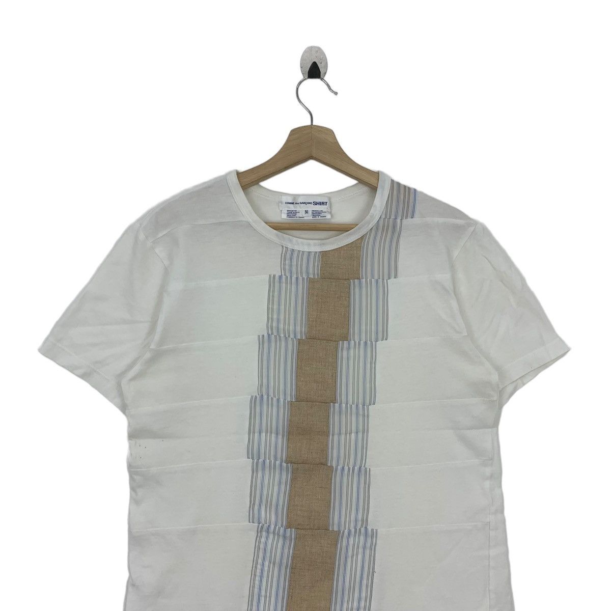 Comme des Garcons × Japanese Brand COMME des GARCONS shirt stack patchwork design Size US M / EU 48-50 / 2 - 2 Thumbnail