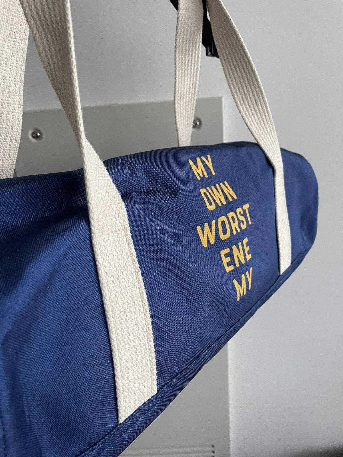 Celine × Hedi Slimane Rare Brand New Hedi Runway My Own Worst ENE My Duffle Bag Size ONE SIZE - 24 Thumbnail