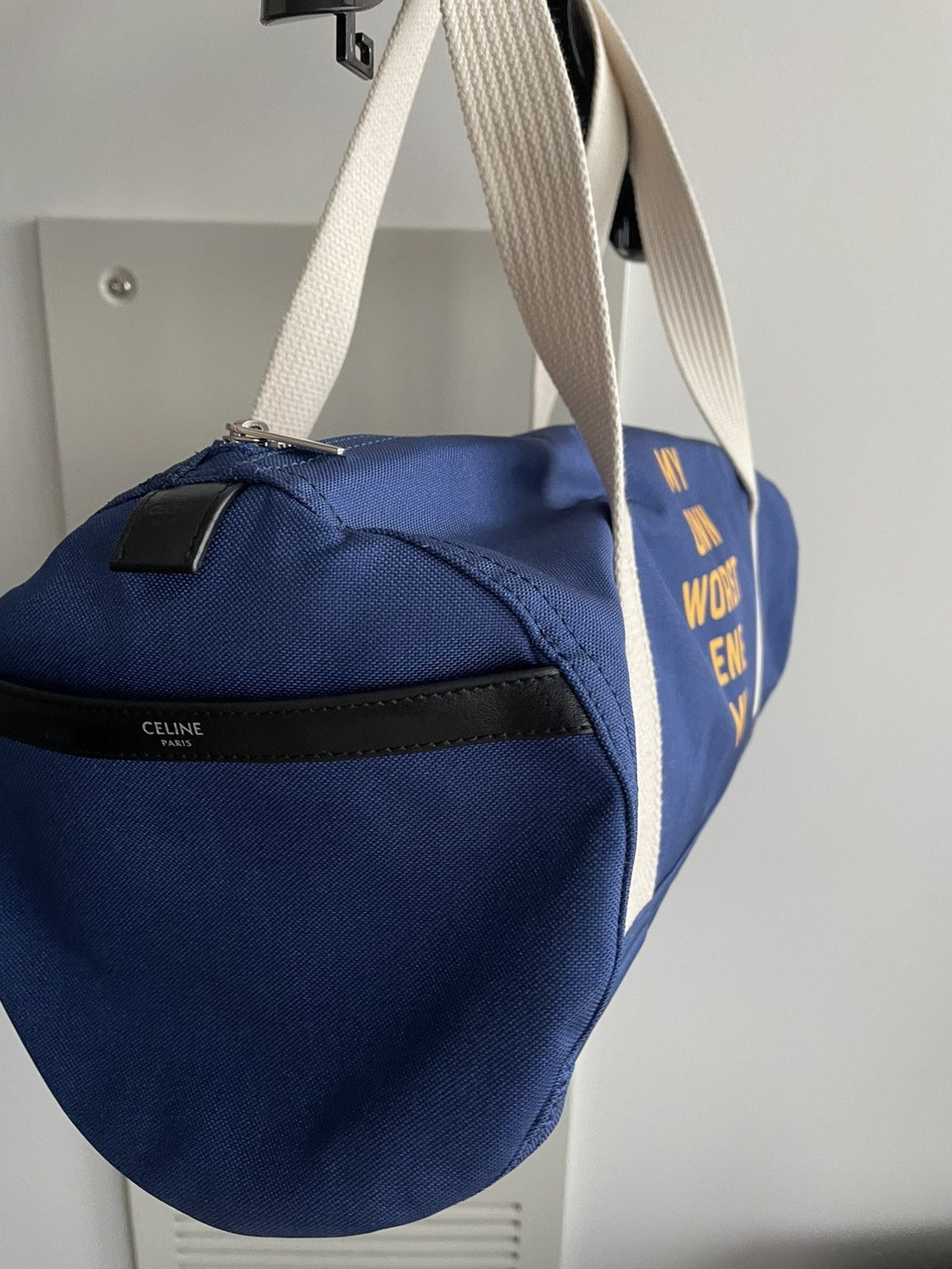 Celine × Hedi Slimane Rare Brand New Hedi Runway My Own Worst ENE My Duffle Bag Size ONE SIZE - 25 Thumbnail