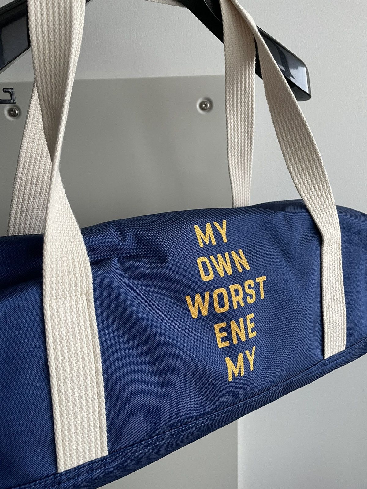 Celine × Hedi Slimane Rare Brand New Hedi Runway My Own Worst ENE My Duffle Bag Size ONE SIZE - 14 Thumbnail