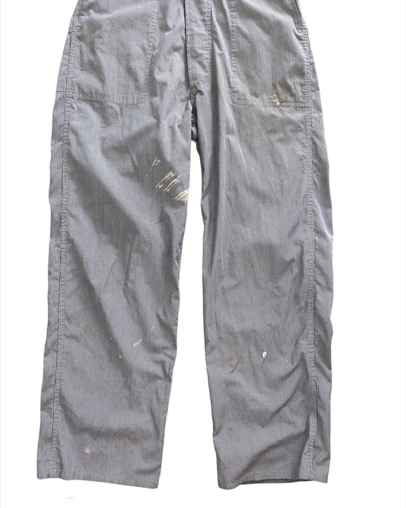 Vintage Vintage striped McDonald's overalls desingn Rare Size US 35 - 11 Thumbnail