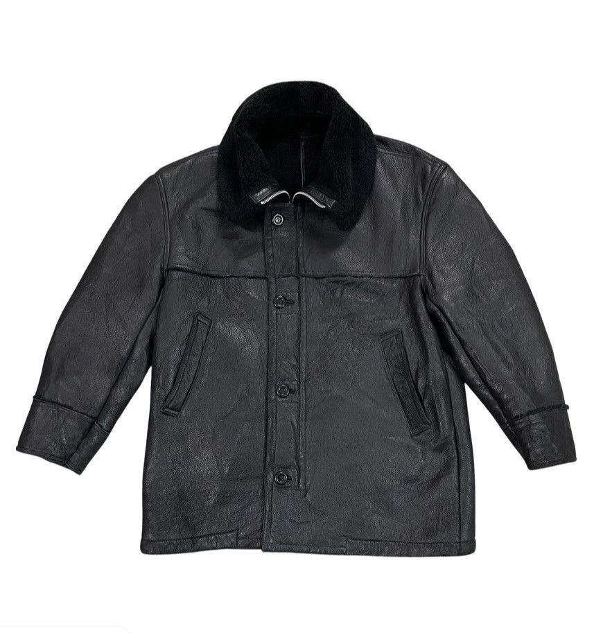 Other 🇯🇵 SUIVI Homme B3 Shearling Winter Jacket Sheepskin Fur Coat Size US L / EU 52-54 / 3 - 3 Thumbnail