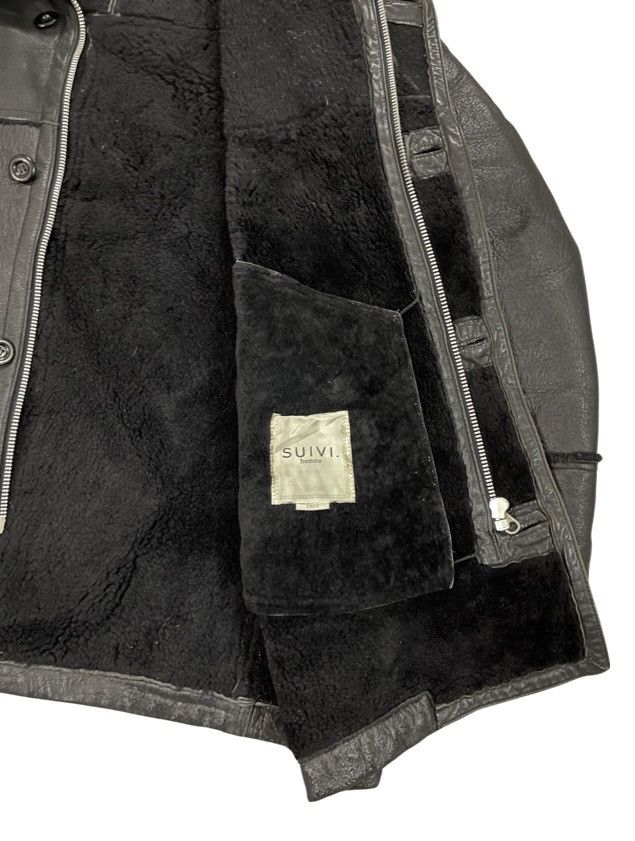 Other 🇯🇵 SUIVI Homme B3 Shearling Winter Jacket Sheepskin Fur Coat Size US L / EU 52-54 / 3 - 9 Thumbnail