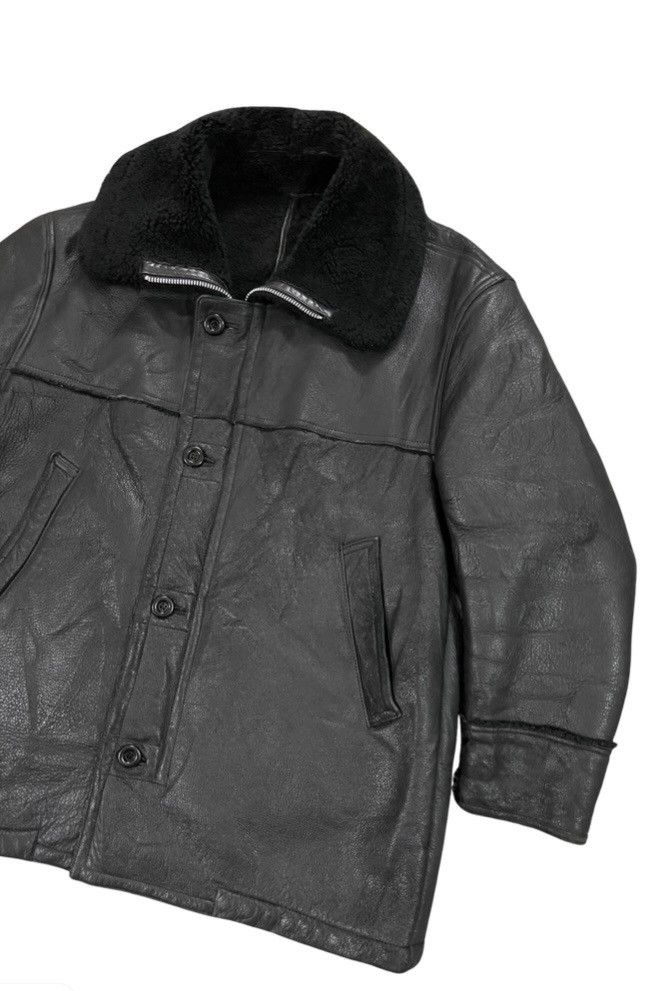 Other 🇯🇵 SUIVI Homme B3 Shearling Winter Jacket Sheepskin Fur Coat Size US L / EU 52-54 / 3 - 2 Thumbnail
