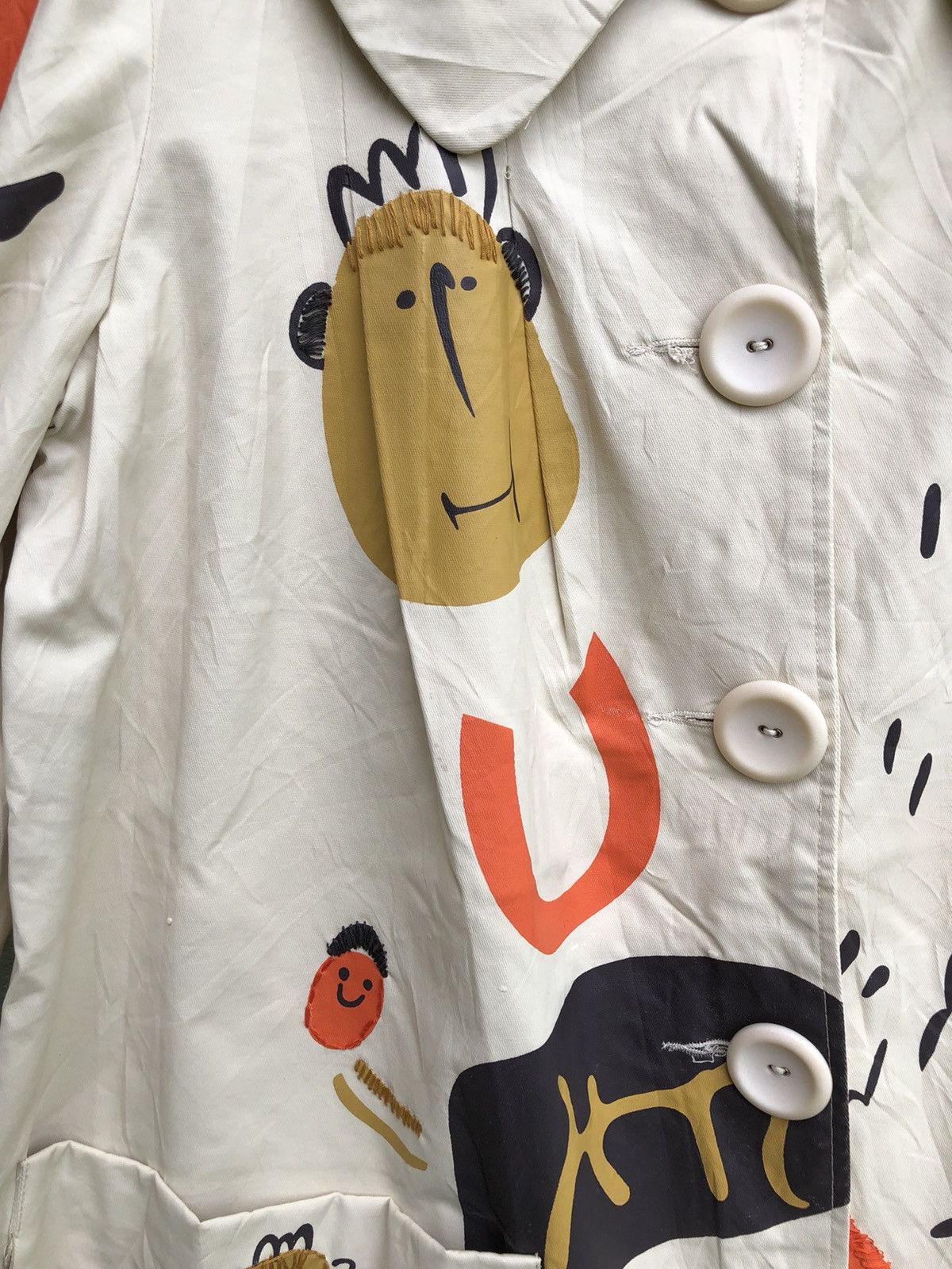 Designer × Marc Jacobs Vintage Marc Jacobs Art Design Style Jacket Size US M / EU 48-50 / 2 - 6 Thumbnail