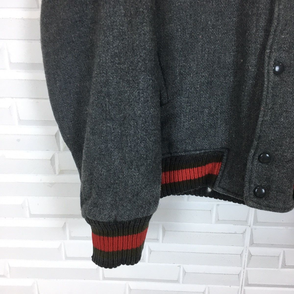 Japanese Brand Freedom Wool Knit Varsity Size US M / EU 48-50 / 2 - 3 Thumbnail