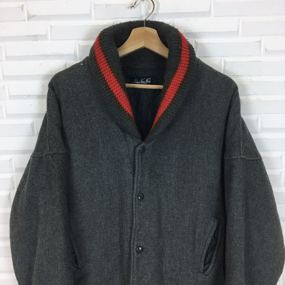 Japanese Brand Freedom Wool Knit Varsity Size US M / EU 48-50 / 2 - 5 Thumbnail