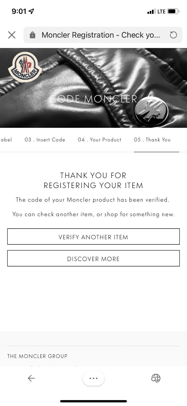 Moncler Moncler Lagginhorn Giubbotto Jacket Size US M / EU 48-50 / 2 - 12 Thumbnail