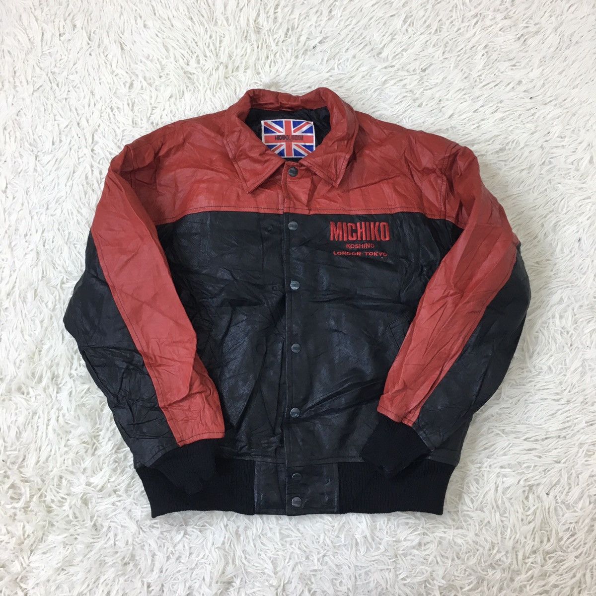 Michiko Koshino London MICHIKO LONDON Synthetic Leather Bomber Size US M / EU 48-50 / 2 - 2 Thumbnail