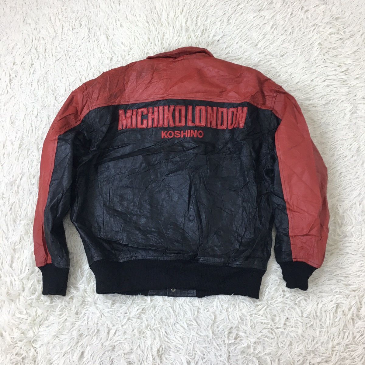 Michiko Koshino London MICHIKO LONDON Synthetic Leather Bomber Size US M / EU 48-50 / 2 - 6 Thumbnail