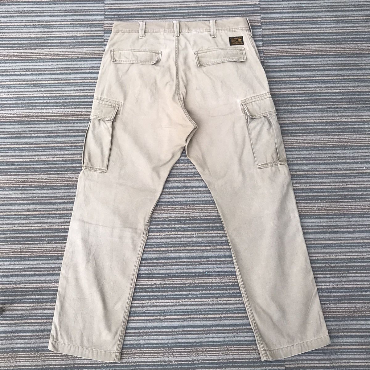 Alpha Industries Vintage Alpha Industries Trousers Tactical Cargo Pants Size US 34 / EU 50 - 16 Thumbnail