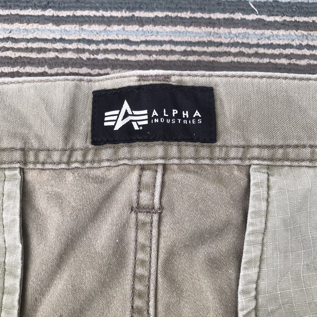 Alpha Industries Vintage Alpha Industries Trousers Tactical Cargo Pants Size US 34 / EU 50 - 11 Thumbnail