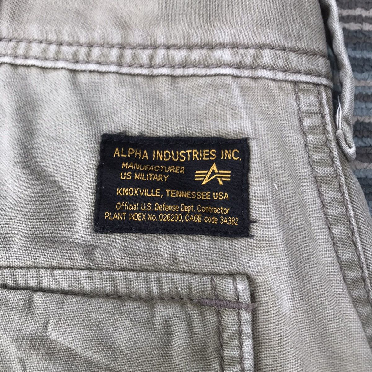 Alpha Industries Vintage Alpha Industries Trousers Tactical Cargo Pants Size US 34 / EU 50 - 14 Thumbnail