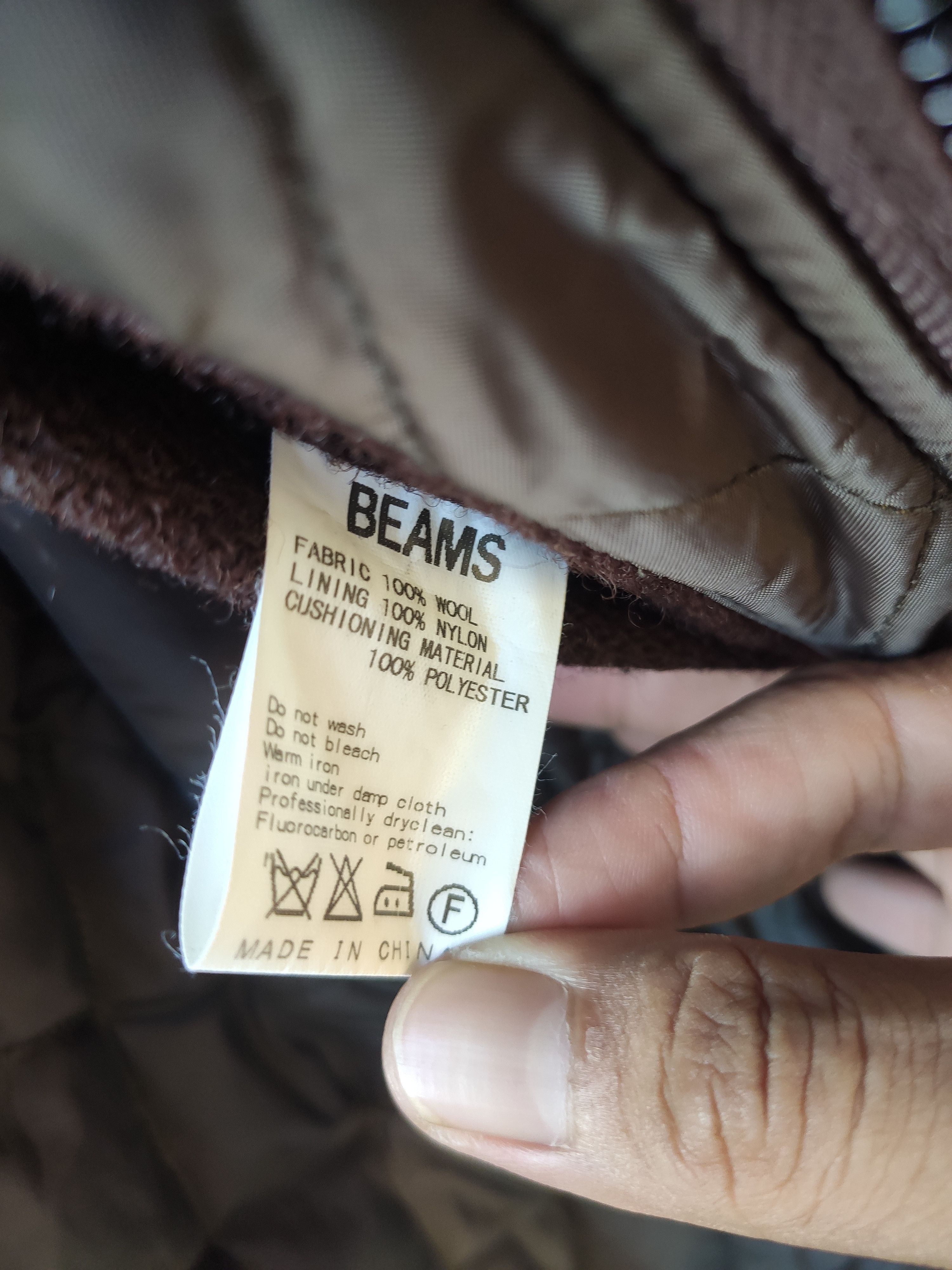 Beams Plus Beams X Harris Tweed Jacket wool fur coat Size US M / EU 48-50 / 2 - 8 Thumbnail